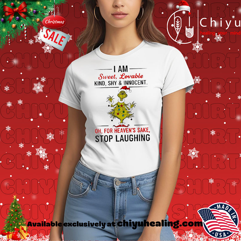 Grinch Christmas I am sweet lovable kind shy and innocent shirt, Hoodie, Sweatshirt, Poster Canvas, Mug, Ornaments 7 Grinch Christmas I am sweet lovable kind shy and innocent shirt, Hoodie, Sweatshirt, Poster Canvas, Mug, Ornaments