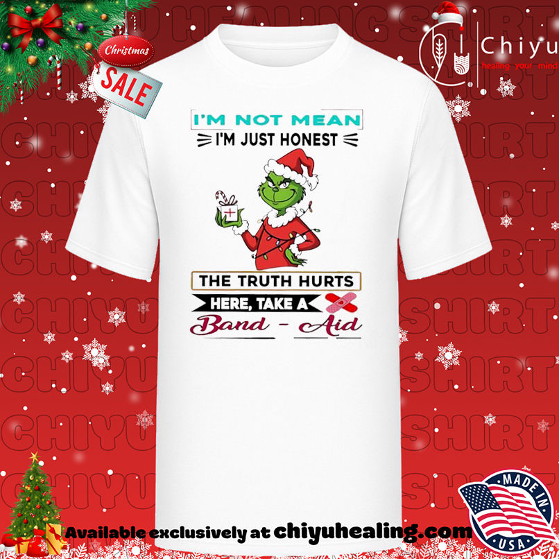 Grinch Christmas I'm not mean I'm just honest shirt, Hoodie, Sweatshirt, Poster Canvas, Mug, Ornaments