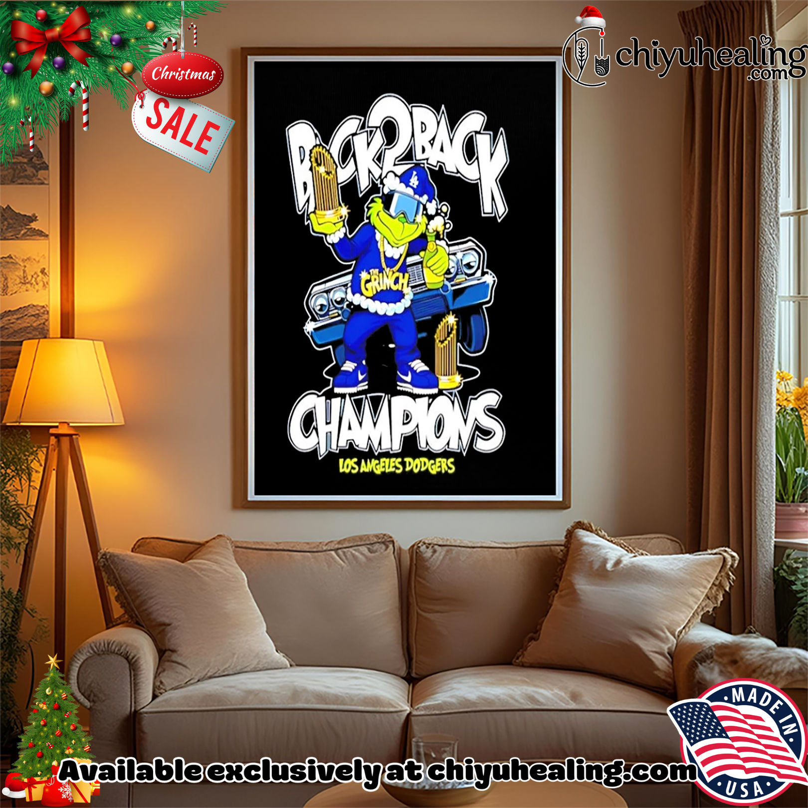 Grinch Los Angeles Dodgers 2025 WS Champions back 2 back shirt, Hoodie, Sweatshirt, Poster Canvas, Mug, Ornaments Grinch Los Angeles Dodgers 2025 WS Champions back 2 back shirt, Hoodie, Sweatshirt, Poster Canvas, Mug, Ornaments