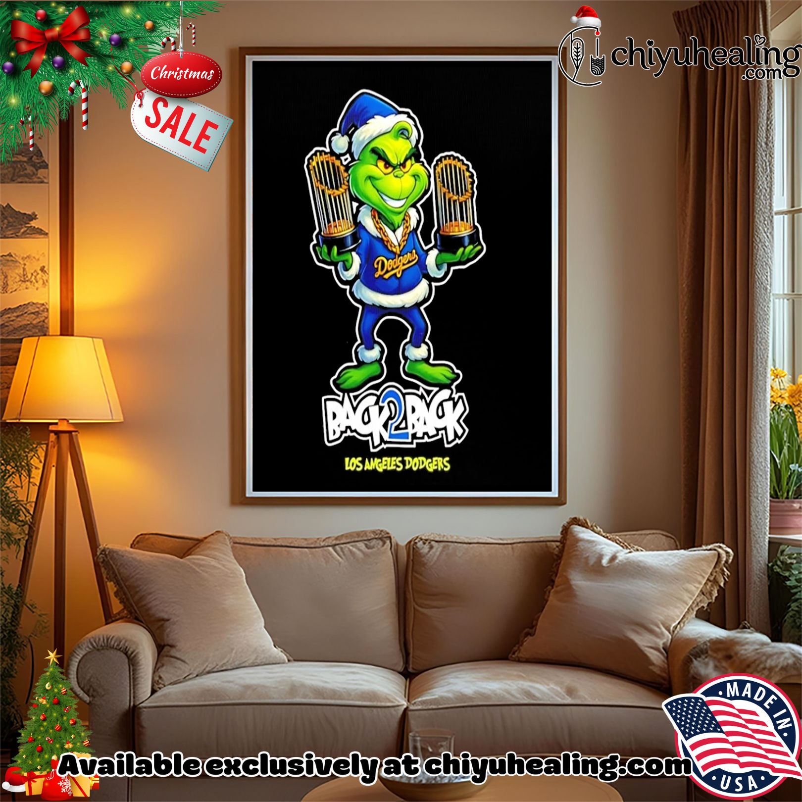 Grinch Los Angeles Dodgers back 2 back 2025 Champions shirt, Hoodie, Sweatshirt, Poster Canvas, Mug, Ornaments Grinch Los Angeles Dodgers back 2 back 2025 Champions shirt, Hoodie, Sweatshirt, Poster Canvas, Mug, Ornaments
