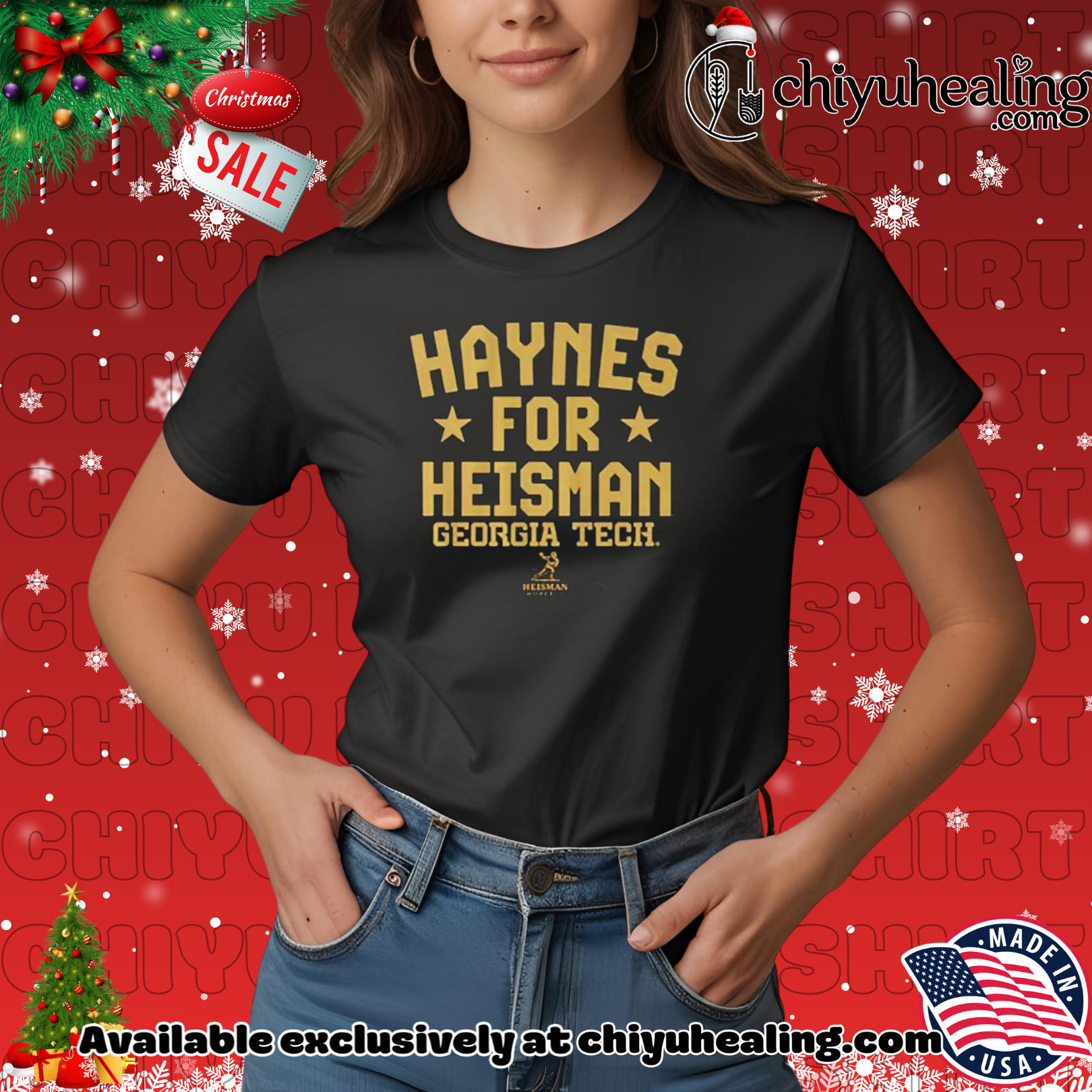 Haynes for Heisman Georgia Tech Shirt, Hoodie, Sweatshirt, Poster Canvas, Mug, Ornaments 7 Haynes for Heisman Georgia Tech Shirt, Hoodie, Sweatshirt, Poster Canvas, Mug, Ornaments