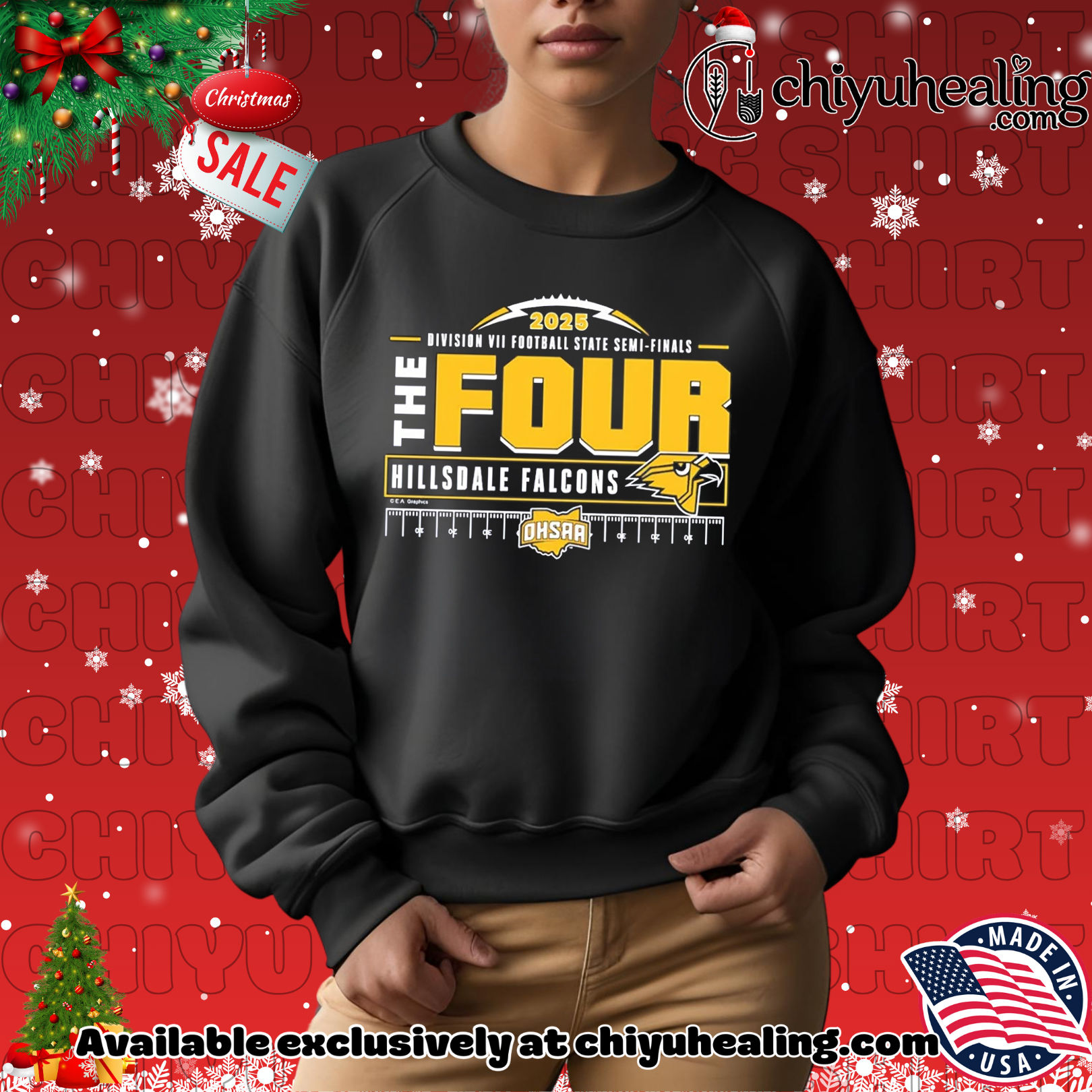 Hillsdale Falcons 2025 MHSAA Football D7 The Four shirt, Hoodie, Sweatshirt, Poster Canvas, Mug, Ornaments 2 Hillsdale Falcons 2025 MHSAA Football D7 The Four shirt, Hoodie, Sweatshirt, Poster Canvas, Mug, Ornaments