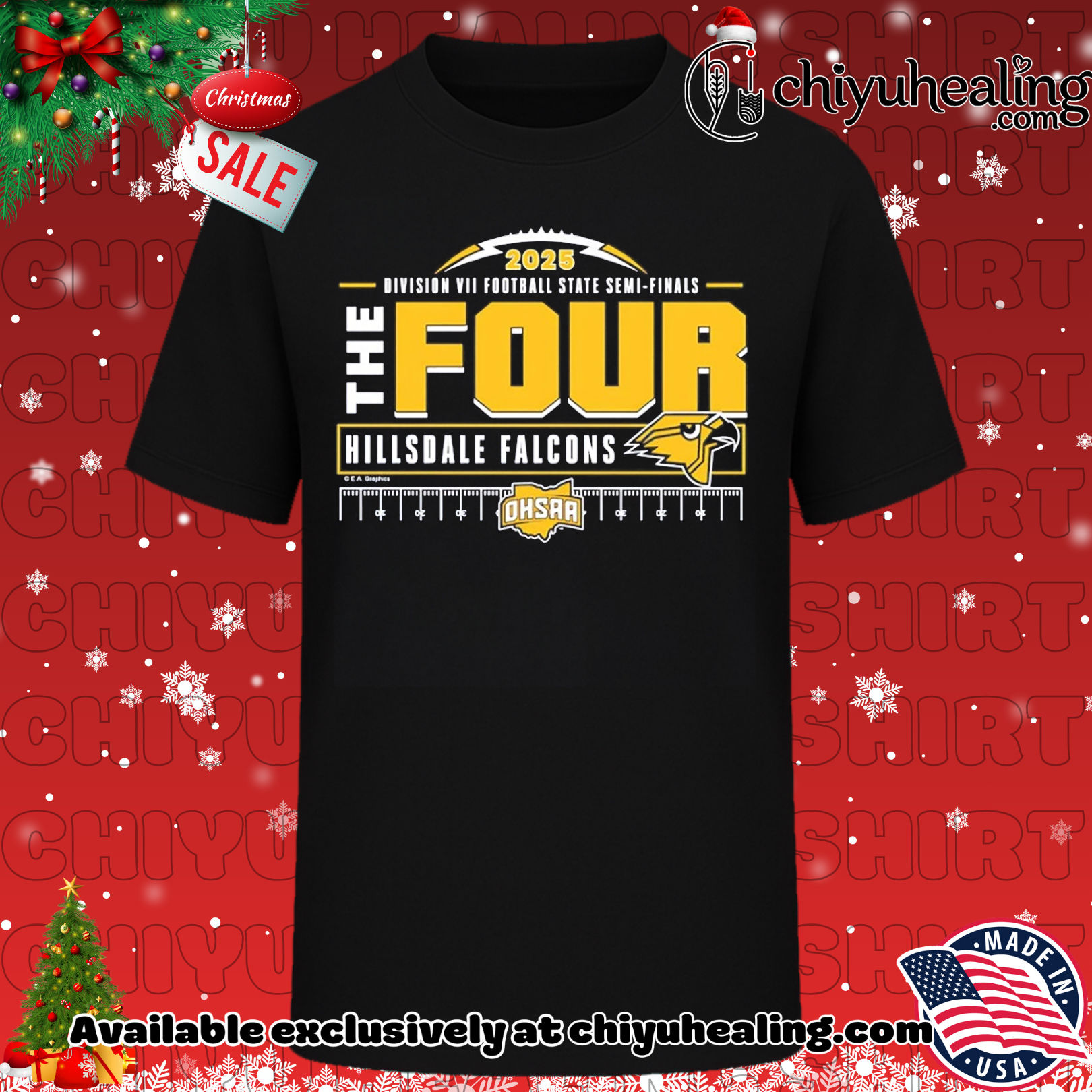 Hillsdale Falcons 2025 MHSAA Football D7 The Four shirt, Hoodie, Sweatshirt, Poster Canvas, Mug, Ornaments 6 Hillsdale Falcons 2025 MHSAA Football D7 The Four shirt, Hoodie, Sweatshirt, Poster Canvas, Mug, Ornaments