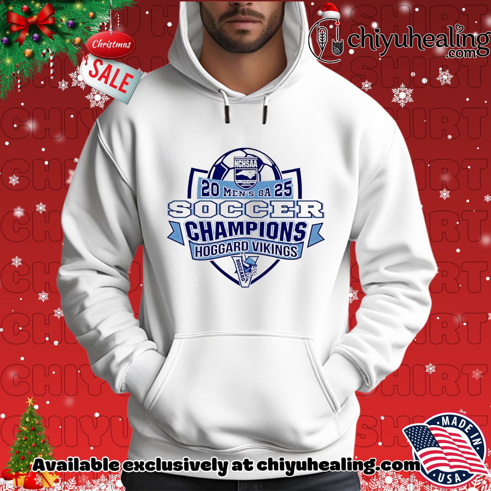 Hoggard Vikings 2025 NCHSAA Soccer Division 8A Champions Christmas ornament, Hoodie, Sweatshirt, Poster Canvas, Mug, Ornaments 2 Hoggard Vikings 2025 NCHSAA Soccer Division 8A Champions Christmas ornament, Hoodie, Sweatshirt, Poster Canvas, Mug, Ornaments