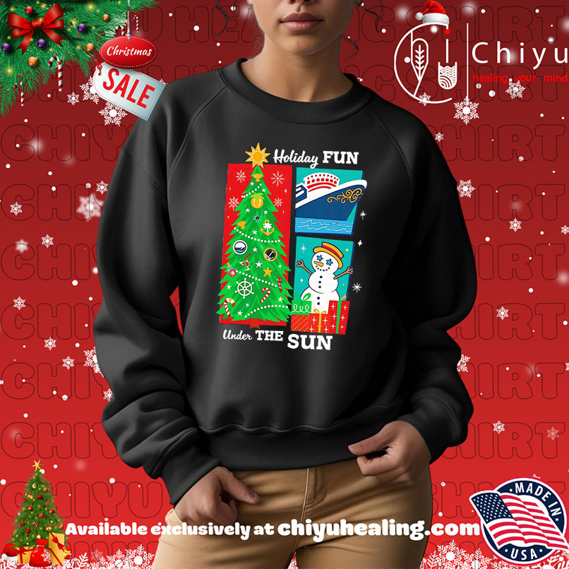 Holiday Fun Under The Sun Christmas shirt, Hoodie, Sweatshirt, Poster Canvas, Mug, Ornaments Holiday Fun Under The Sun Christmas shirt, Hoodie, Sweatshirt, Poster Canvas, Mug, Ornaments