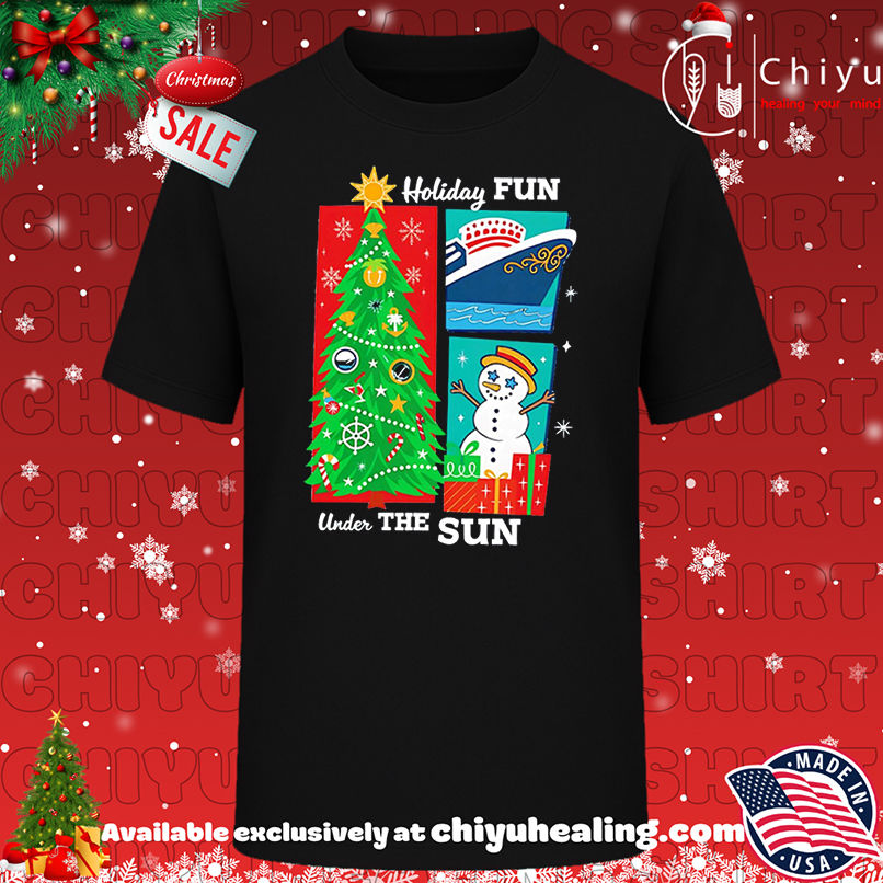 Holiday Fun Under The Sun Christmas shirt, Hoodie, Sweatshirt, Poster Canvas, Mug, Ornaments