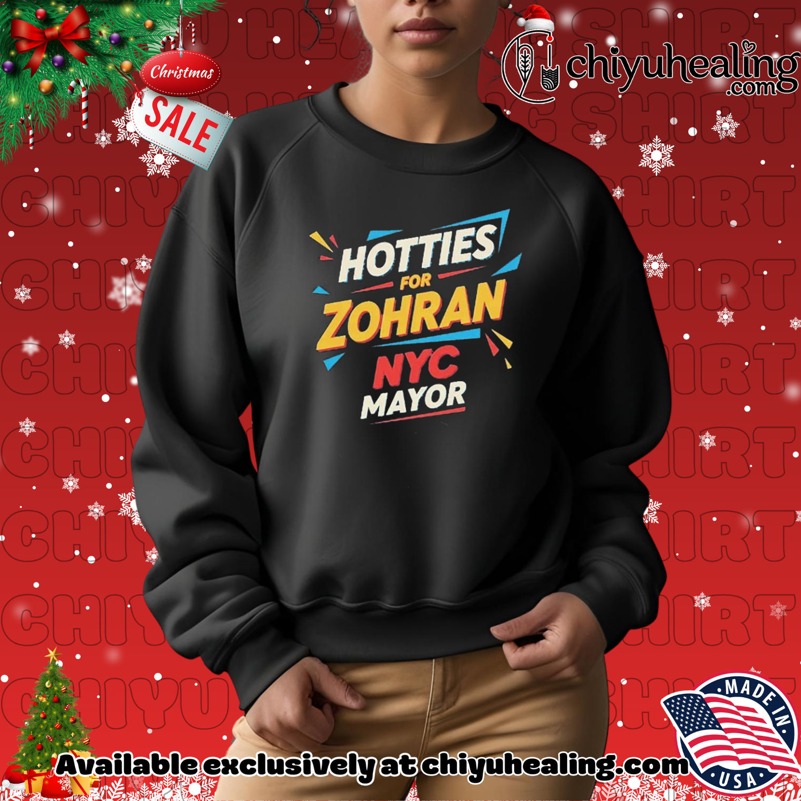 Hotties For Zohran NYC Mayor shirt, Hoodie, Sweatshirt, Poster Canvas, Mug, Ornaments Hotties For Zohran NYC Mayor shirt, Hoodie, Sweatshirt, Poster Canvas, Mug, Ornaments