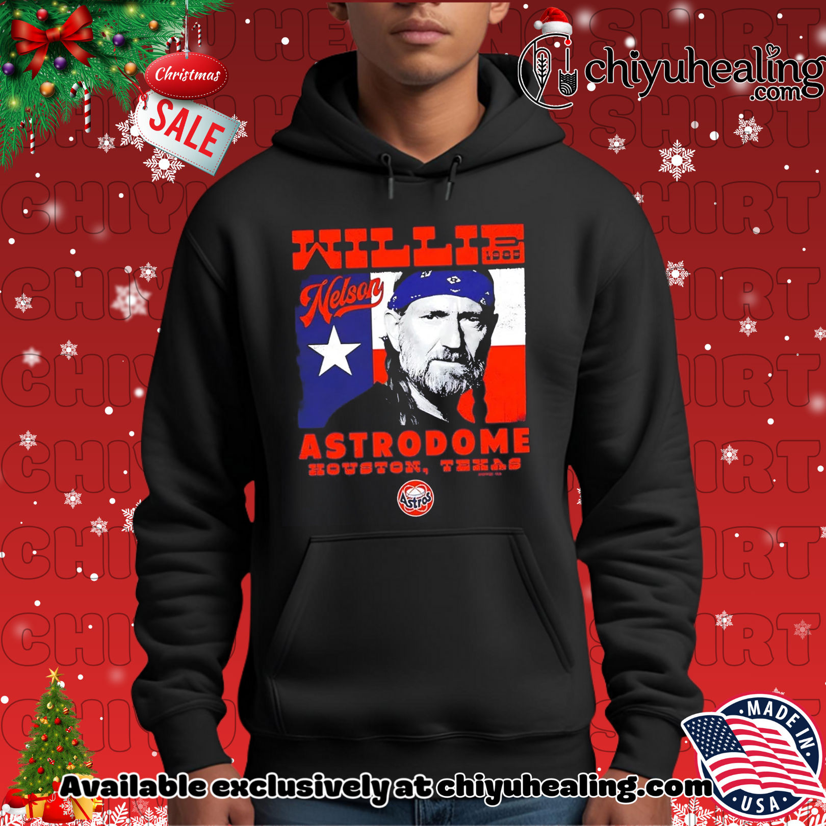 Houston Astros x Willie Nelson Astrodome shirt, Hoodie, Sweatshirt, Poster Canvas, Mug, Ornaments