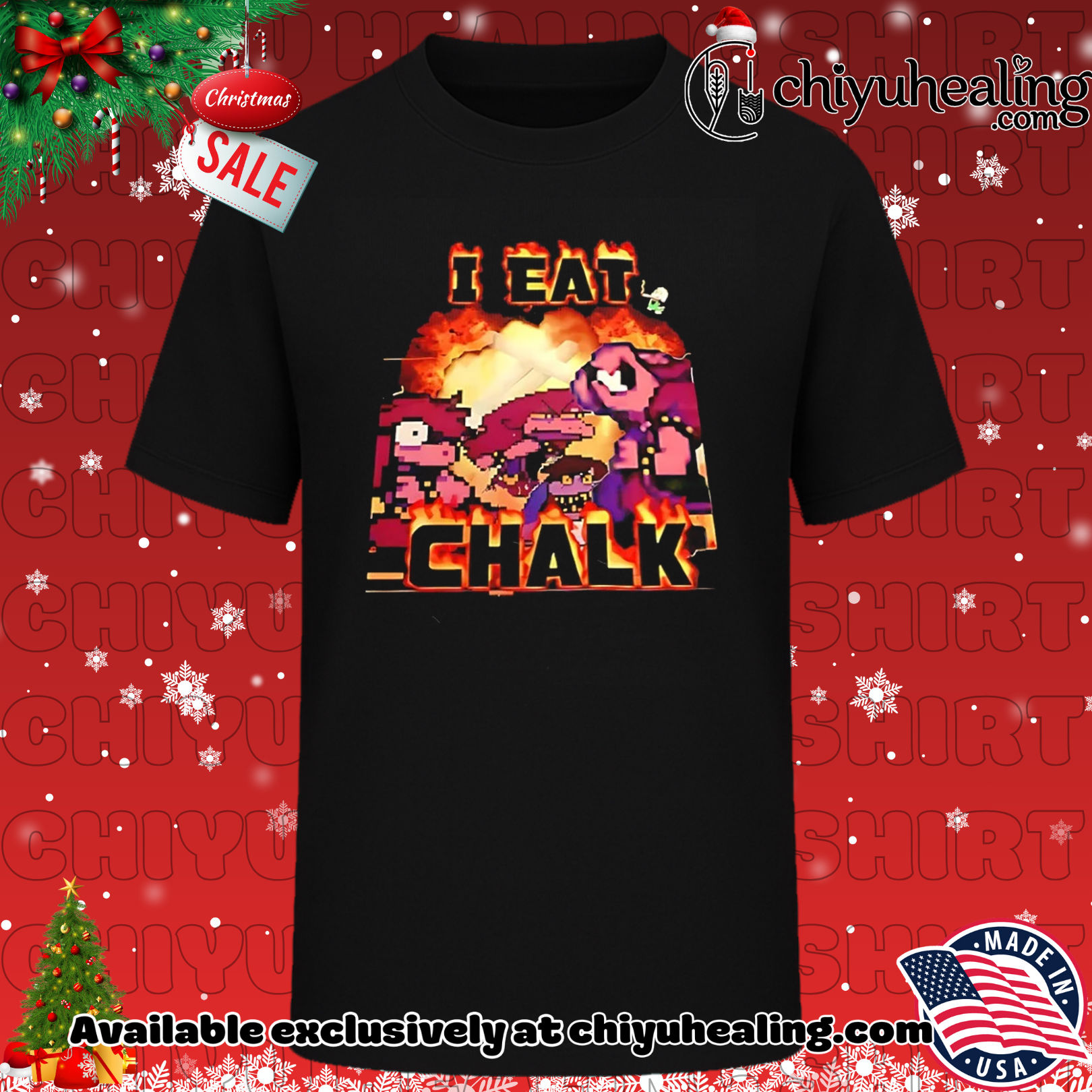 I eat Chalk game shirt, Hoodie, Sweatshirt, Poster Canvas, Mug, Ornaments