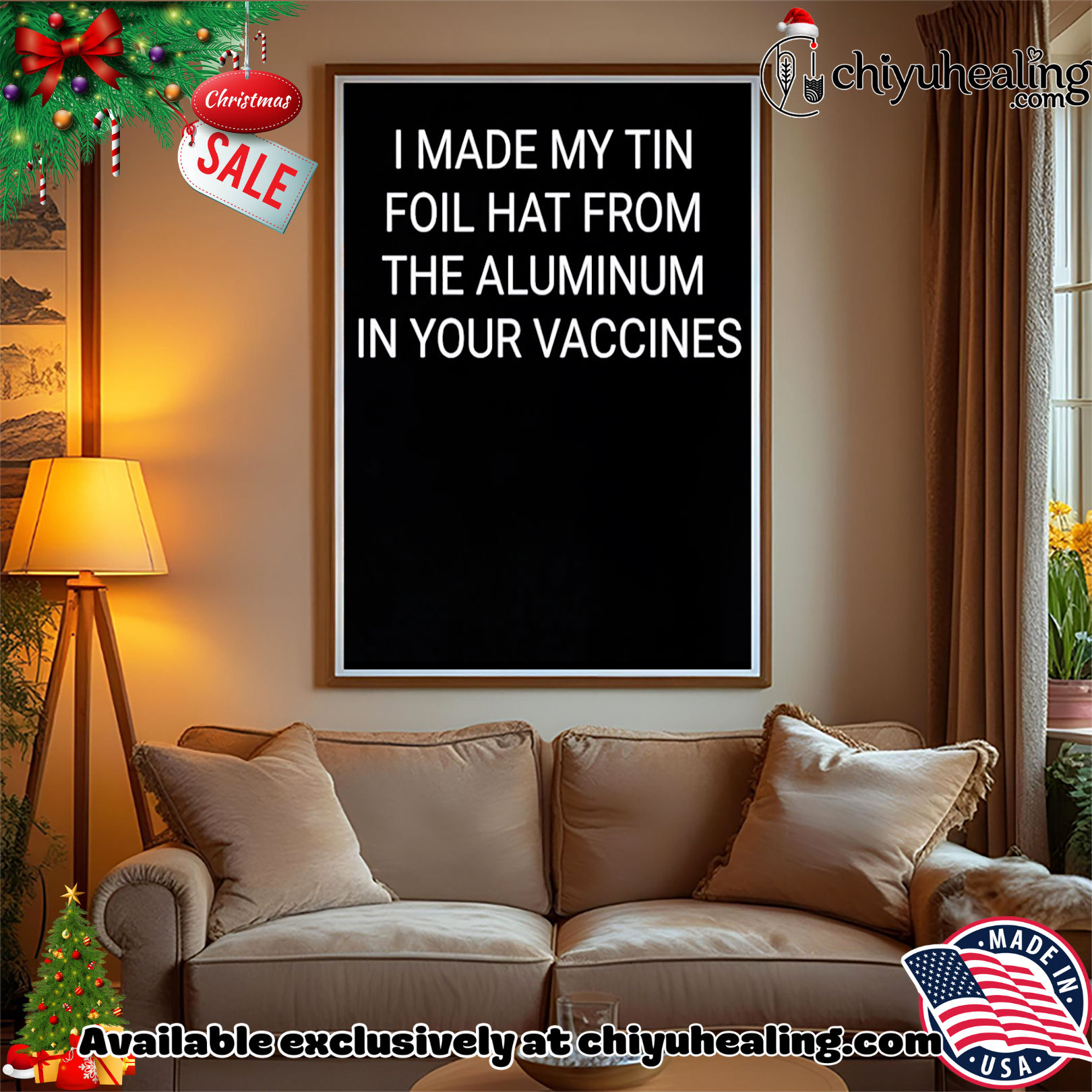 I made my tin foil hat from the aluminum in your vaccines shirt, Hoodie, Sweatshirt, Poster Canvas, Mug, Ornaments I made my tin foil hat from the aluminum in your vaccines shirt, Hoodie, Sweatshirt, Poster Canvas, Mug, Ornaments