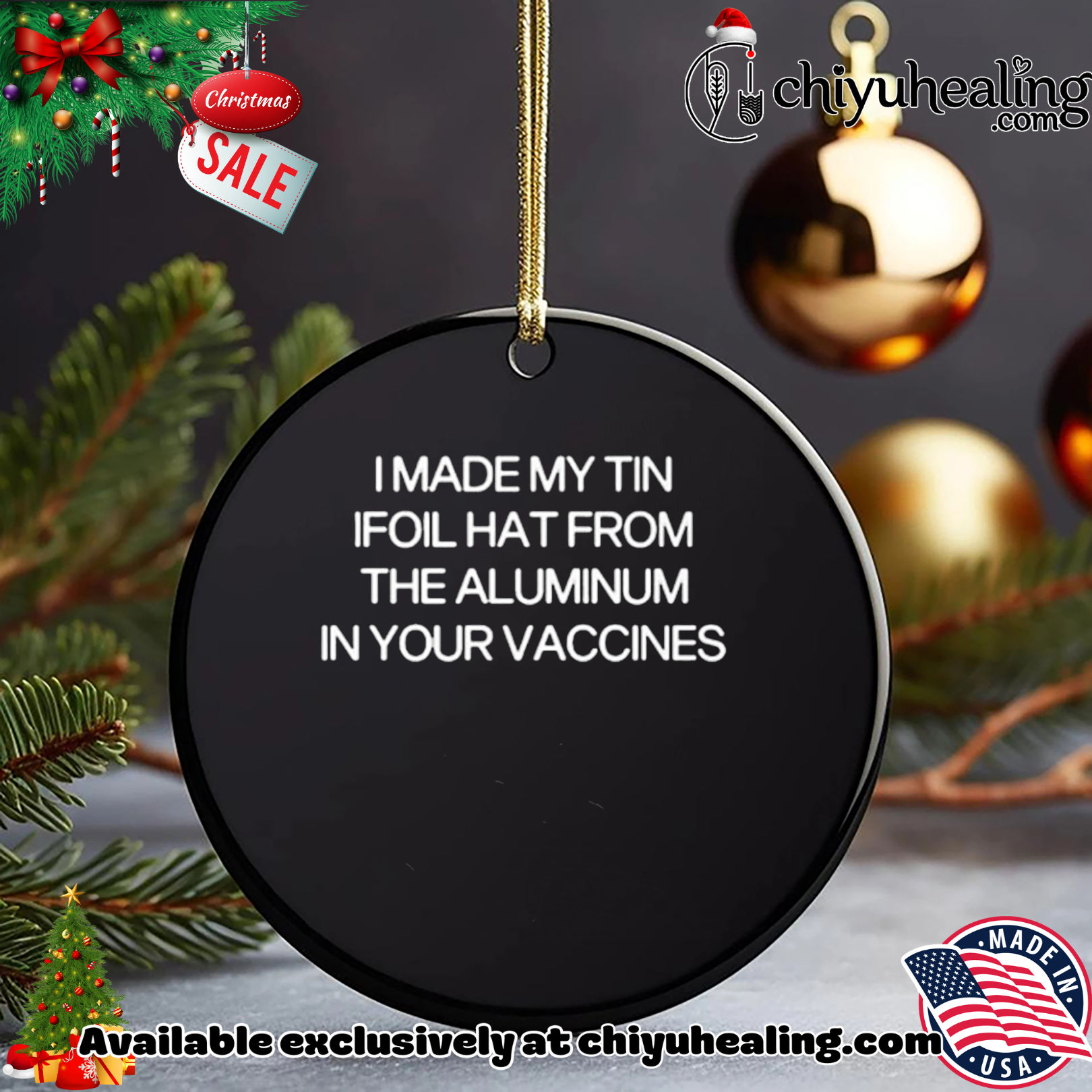 I made my tin ifoil hat from the aluminum in your vaccines shirt, Hoodie, Sweatshirt, Poster Canvas, Mug, Ornaments 5 I made my tin ifoil hat from the aluminum in your vaccines shirt, Hoodie, Sweatshirt, Poster Canvas, Mug, Ornaments