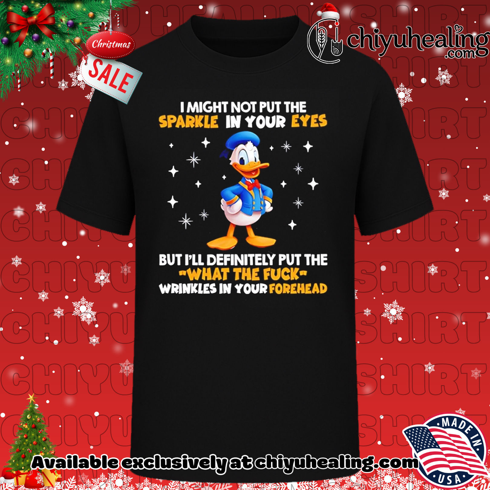 I might not put the sparkle in your eyes Donald Duck shirt, Hoodie, Sweatshirt, Poster Canvas, Mug, Ornaments