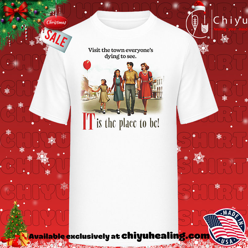 IT Welcome to Derry Visit The Town Shirt, Hoodie, Sweatshirt, Poster Canvas, Mug, Ornaments