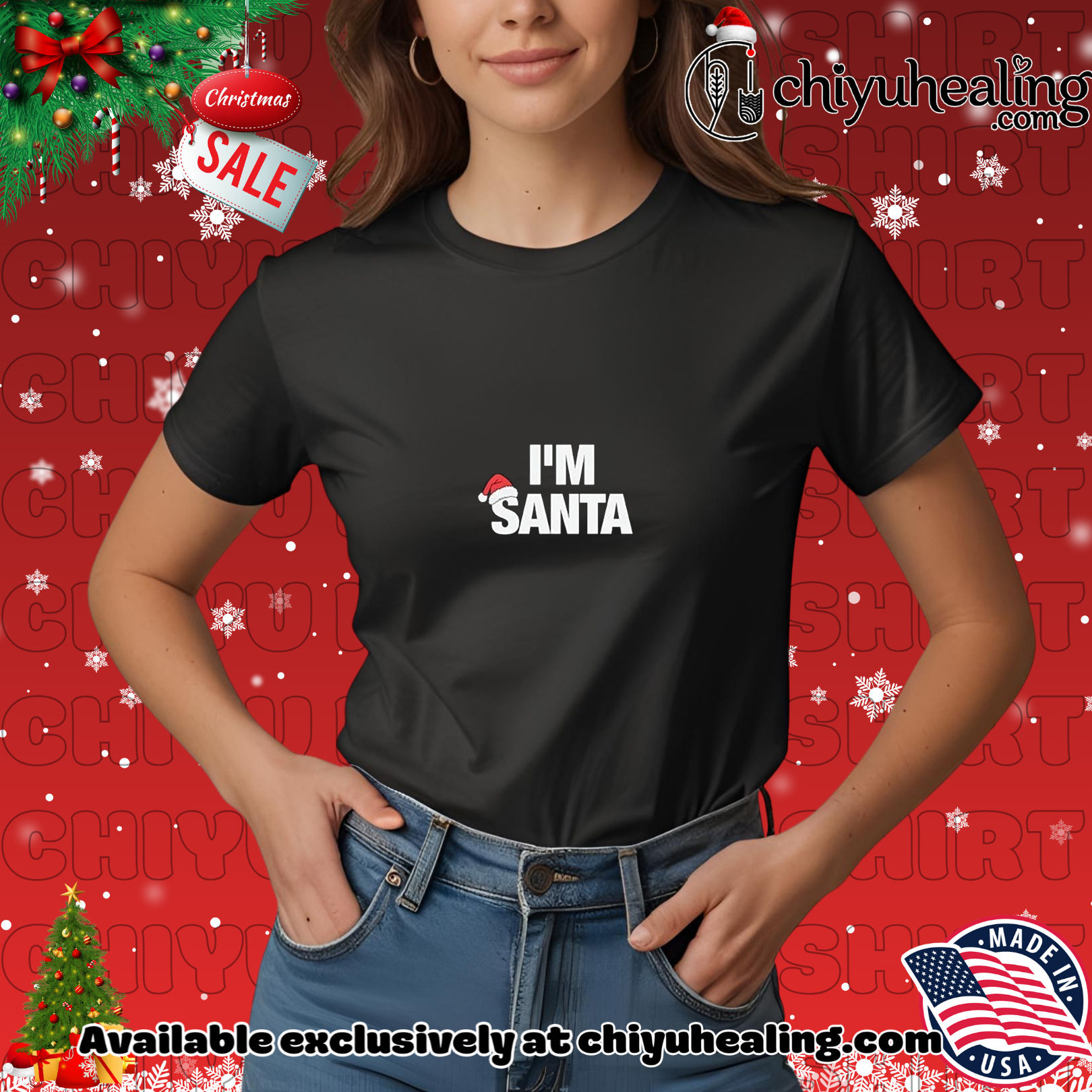 I'm Santa Christmas couple Christmas ornament, Hoodie, Sweatshirt, Poster Canvas, Mug, Ornaments 7 I'm Santa Christmas couple Christmas ornament, Hoodie, Sweatshirt, Poster Canvas, Mug, Ornaments
