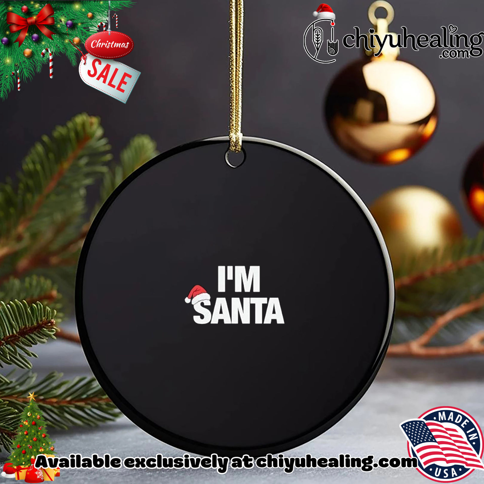 I'm Santa Christmas couple Christmas ornament, Hoodie, Sweatshirt, Poster Canvas, Mug, Ornaments 15 Im Santa Christmas couple Christmas ornament Hoodie Sweatshirt Tank Top