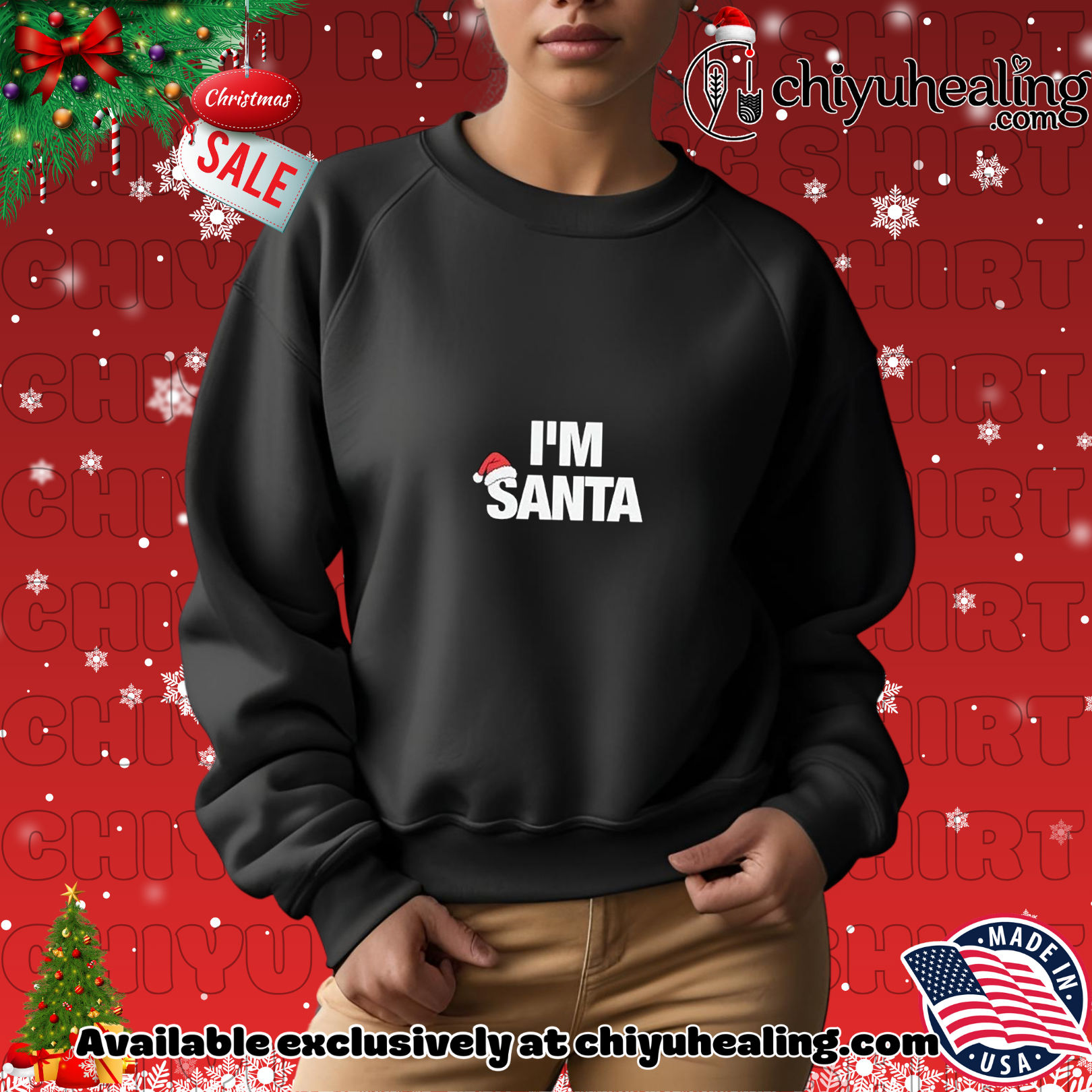 I'm Santa Christmas couple Christmas ornament, Hoodie, Sweatshirt, Poster Canvas, Mug, Ornaments 2 I'm Santa Christmas couple Christmas ornament, Hoodie, Sweatshirt, Poster Canvas, Mug, Ornaments