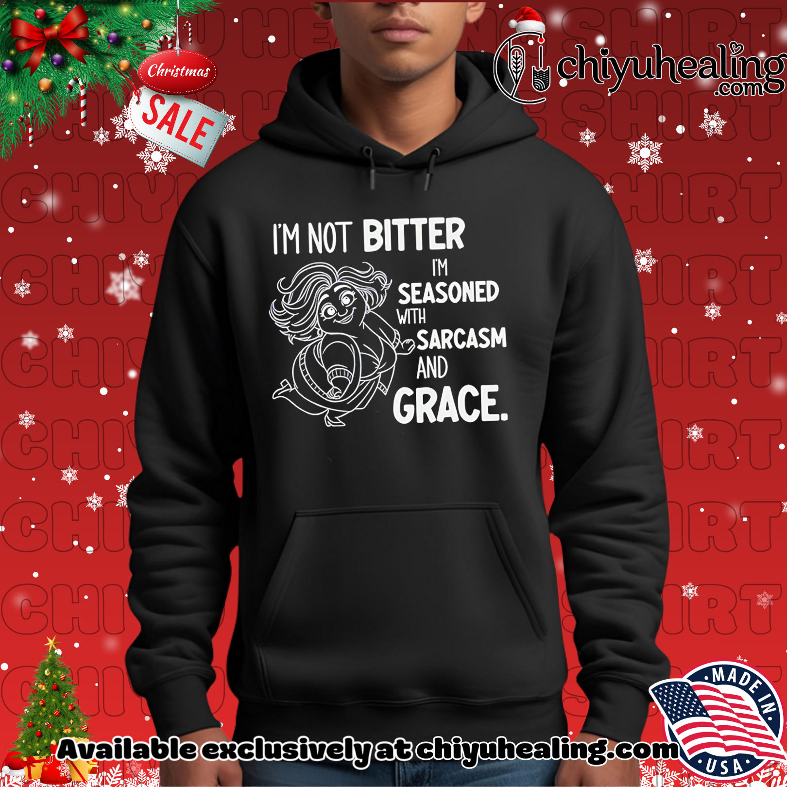 I'm not bitter I'm seasoned with sarcasm and grace shirt, Hoodie, Sweatshirt, Poster Canvas, Mug, Ornaments 2 I'm not bitter I'm seasoned with sarcasm and grace shirt, Hoodie, Sweatshirt, Poster Canvas, Mug, Ornaments