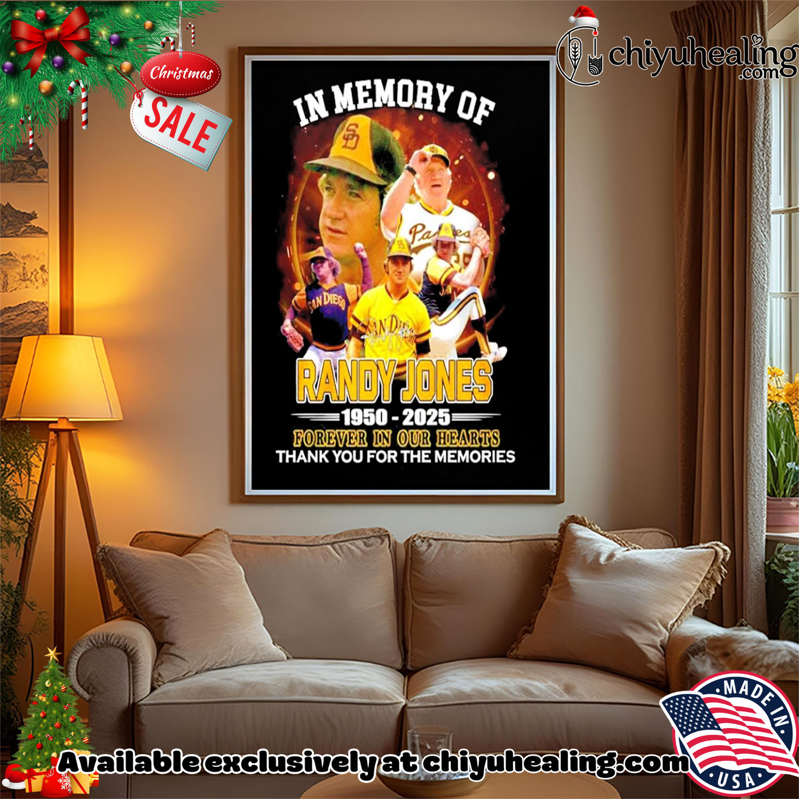 In memory of Randy Jones 1950 2025 Forever in our hearts thank you shirt, Hoodie, Sweatshirt, Poster Canvas, Mug, Ornaments In memory of Randy Jones 1950 2025 Forever in our hearts thank you shirt, Hoodie, Sweatshirt, Poster Canvas, Mug, Ornaments