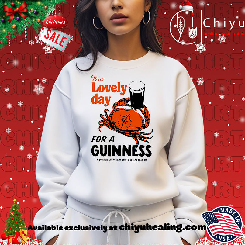 It's a Lovely day for Guinness Guinness Crab shirt, Hoodie, Sweatshirt, Poster Canvas, Mug, Ornaments 14 Its a Lovely day for Guinness Guinness Crab shirt Hoodie Sweatshirt