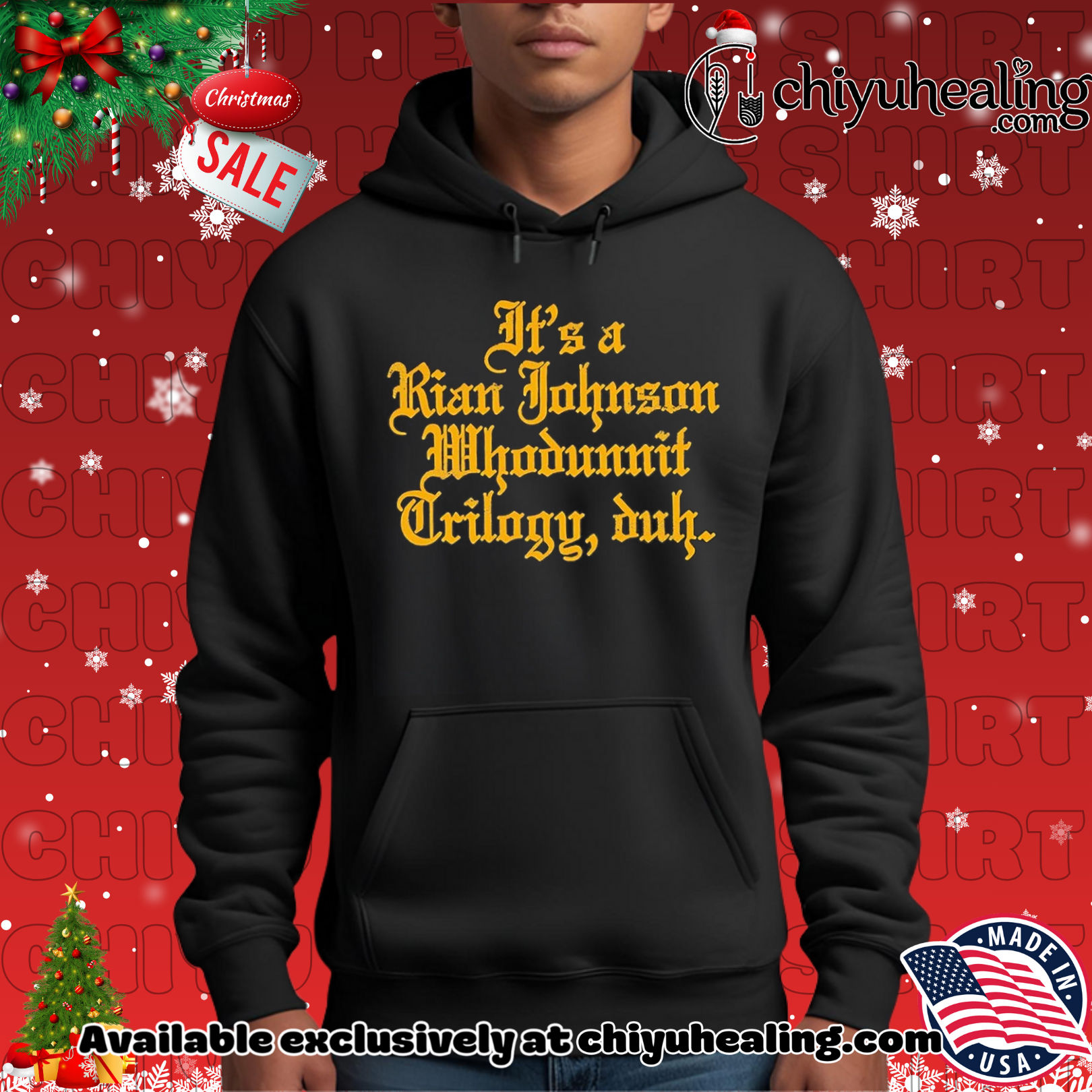 It's a Rian Johnson whodunnit Trilogy duh shirt, Hoodie, Sweatshirt, Poster Canvas, Mug, Ornaments