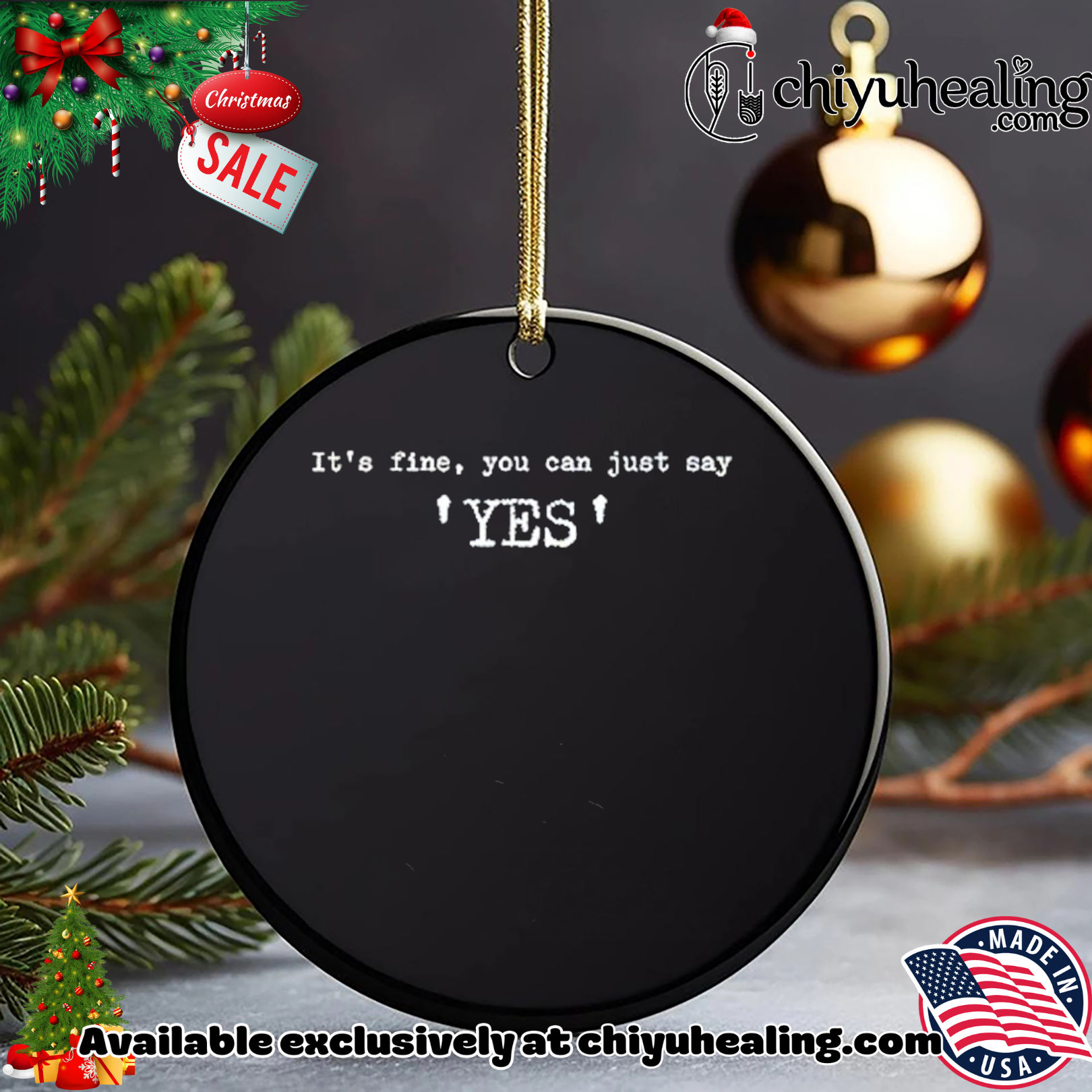 It's fine you can just say yes Trump shirt, Hoodie, Sweatshirt, Poster Canvas, Mug, Ornaments 5 It's fine you can just say yes Trump shirt, Hoodie, Sweatshirt, Poster Canvas, Mug, Ornaments