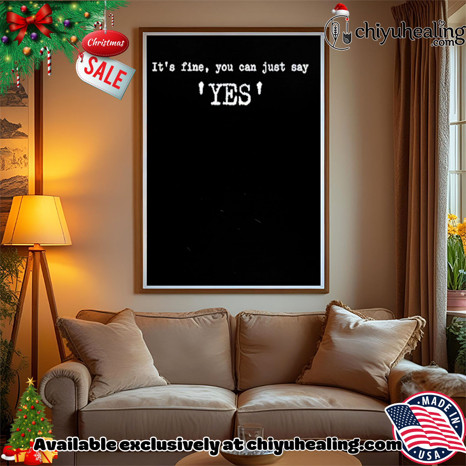 It's fine you can just say yes Trump shirt, Hoodie, Sweatshirt, Poster Canvas, Mug, Ornaments 15 Its fine you can just say yes Trump shirt Hoodie Sweatshirt Tank Top