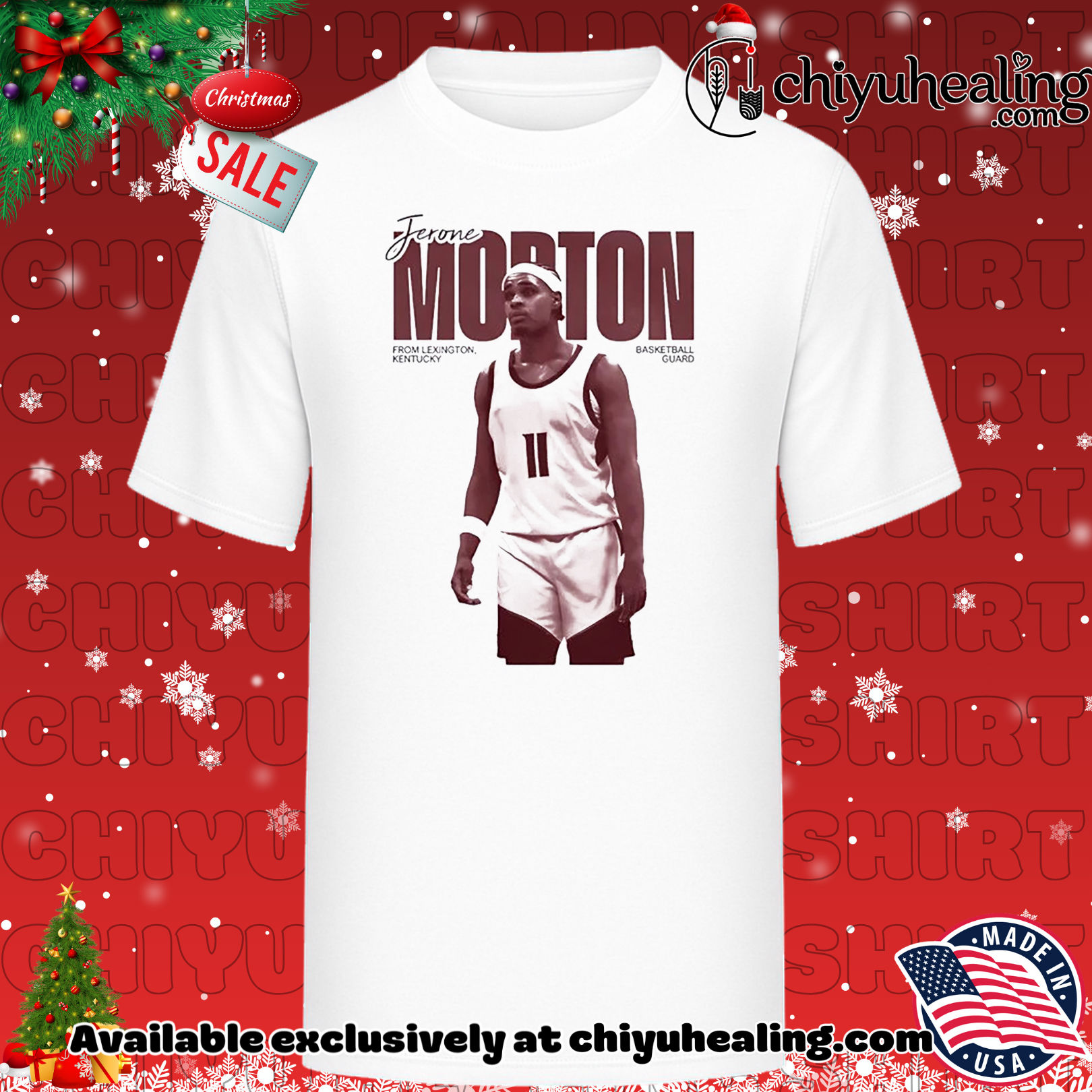 Jerone Morton Washington State Cougars Basketball Guard graphic Christmas ornament, Hoodie, Sweatshirt, Poster Canvas, Mug, Ornaments