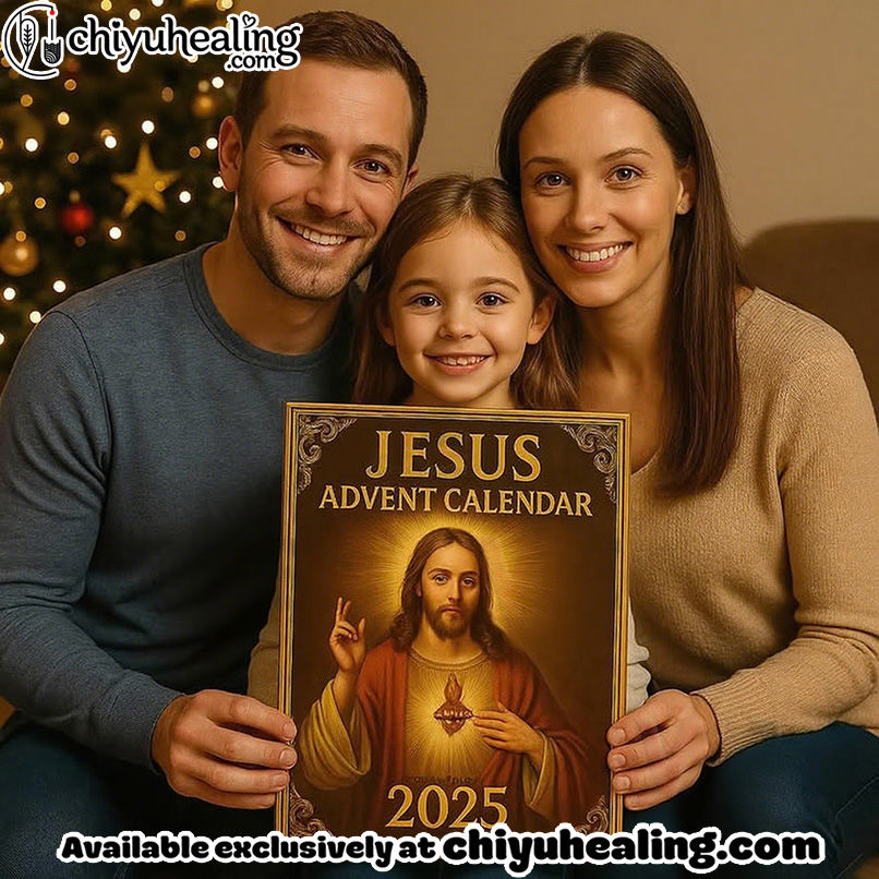 Jesus Edition Advent Calendar 2025, Christmas Countdown Advent Calendar Gift Box with 24 Acrylic Ornaments