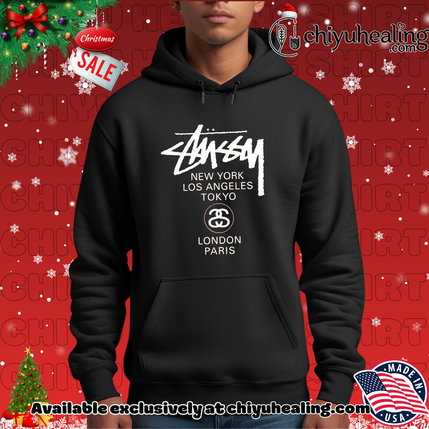 Kei'Trel Clark Stussy World Tour Christmas ornament, Hoodie, Sweatshirt, Poster Canvas, Mug, Ornaments