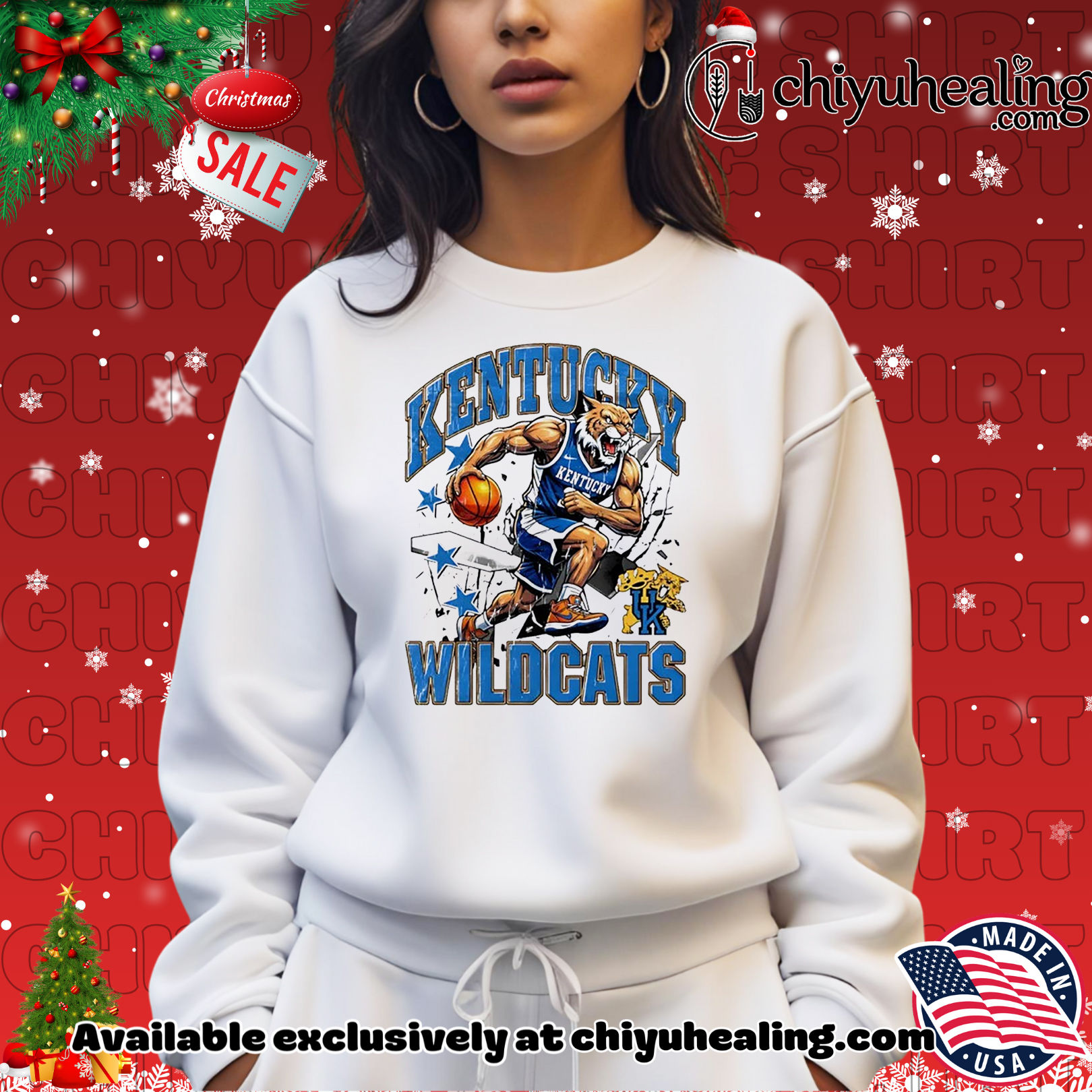 Kentucky Wildcats basketball running 2025 mascot Christmas ornament, Hoodie, Sweatshirt, Poster Canvas, Mug, Ornaments Kentucky Wildcats basketball running 2025 mascot Christmas ornament, Hoodie, Sweatshirt, Poster Canvas, Mug, Ornaments