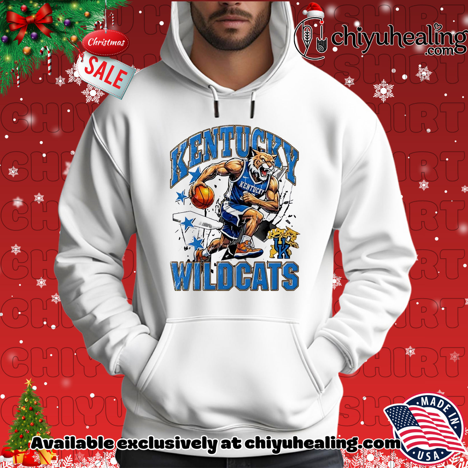 Kentucky Wildcats basketball running 2025 mascot Christmas ornament, Hoodie, Sweatshirt, Poster Canvas, Mug, Ornaments 2 Kentucky Wildcats basketball running 2025 mascot Christmas ornament, Hoodie, Sweatshirt, Poster Canvas, Mug, Ornaments