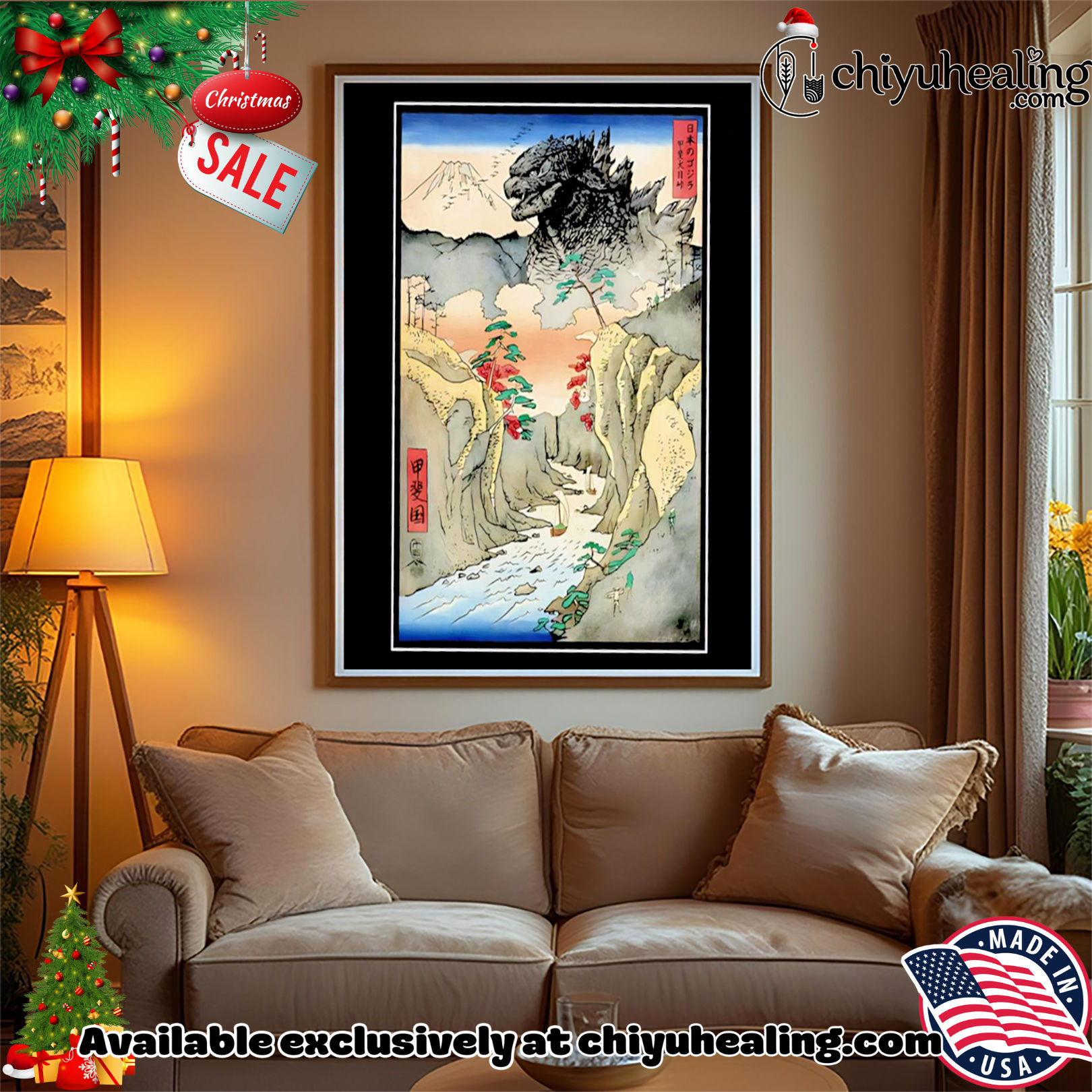 King Of Kaiju In Inume Pass poster vintage shirt, Hoodie, Sweatshirt, Poster Canvas, Mug, Ornaments King Of Kaiju In Inume Pass poster vintage shirt, Hoodie, Sweatshirt, Poster Canvas, Mug, Ornaments