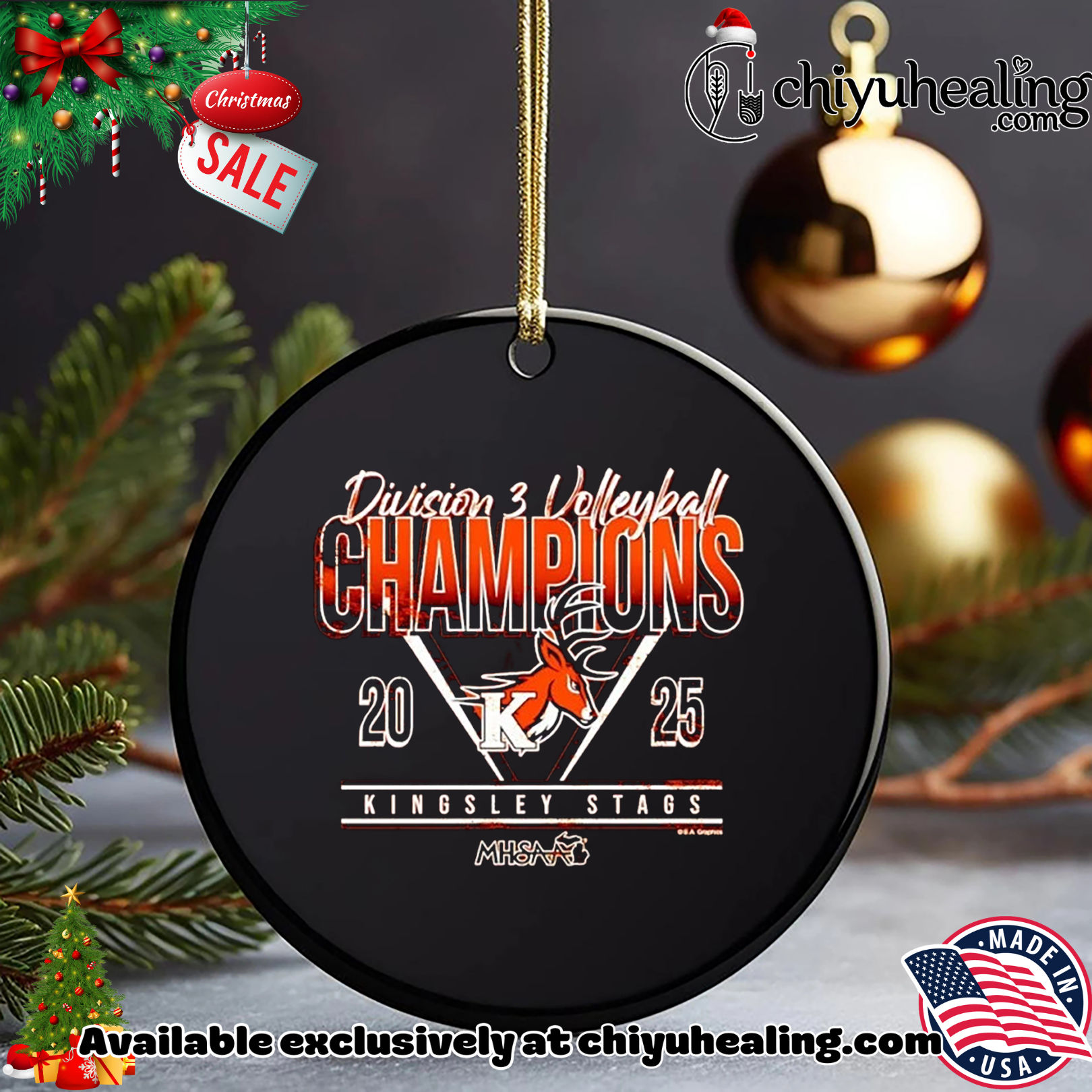 Kingsley Stags 2025 MHSAA Volleyball D3 Champions Christmas ornament, Hoodie, Sweatshirt, Poster Canvas, Mug, Ornaments Kingsley Stags 2025 MHSAA Volleyball D3 Champions Christmas ornament, Hoodie, Sweatshirt, Poster Canvas, Mug, Ornaments