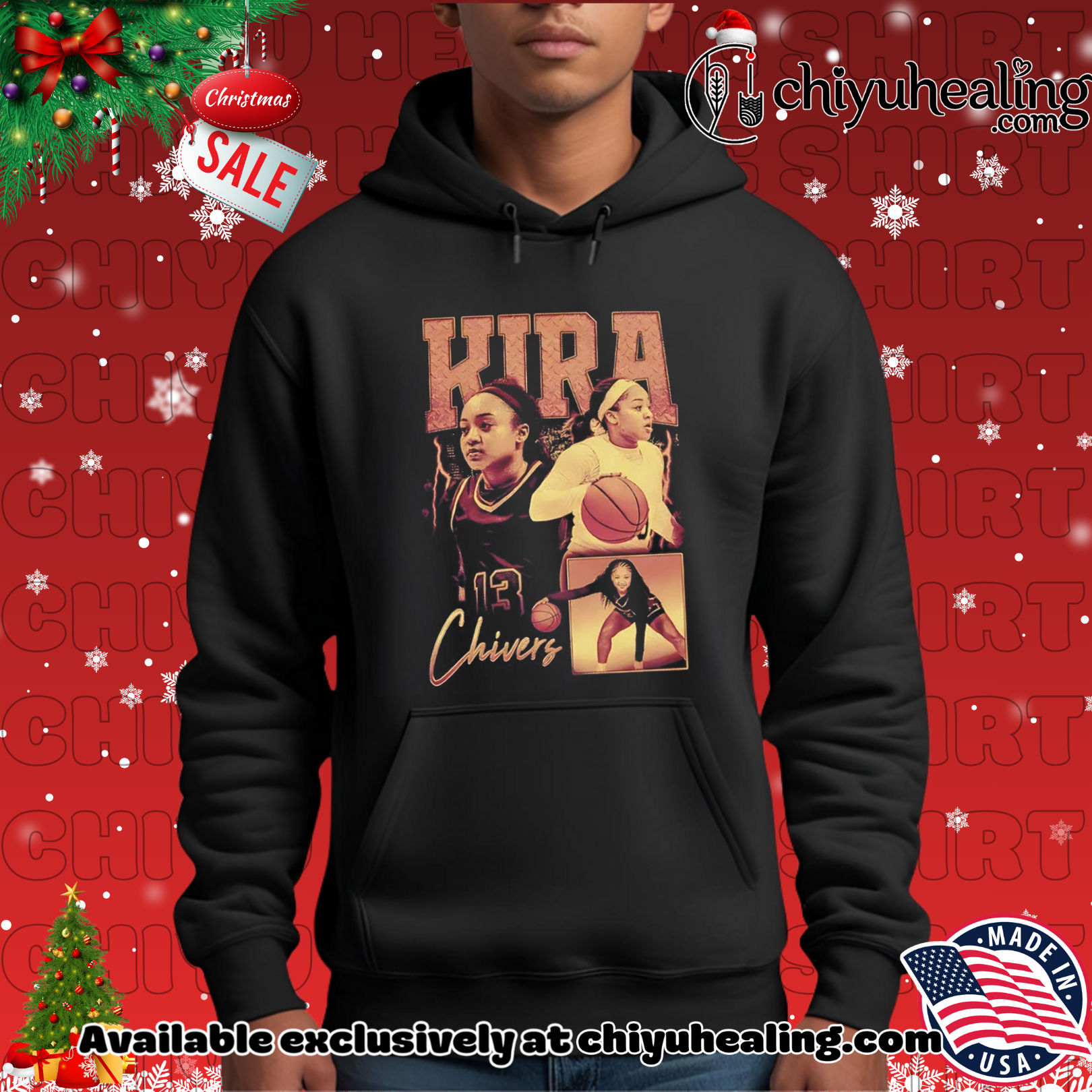 Kira Chivers Loyola Chicago Ramblers player collage shirt, Hoodie, Sweatshirt, Poster Canvas, Mug, Ornaments