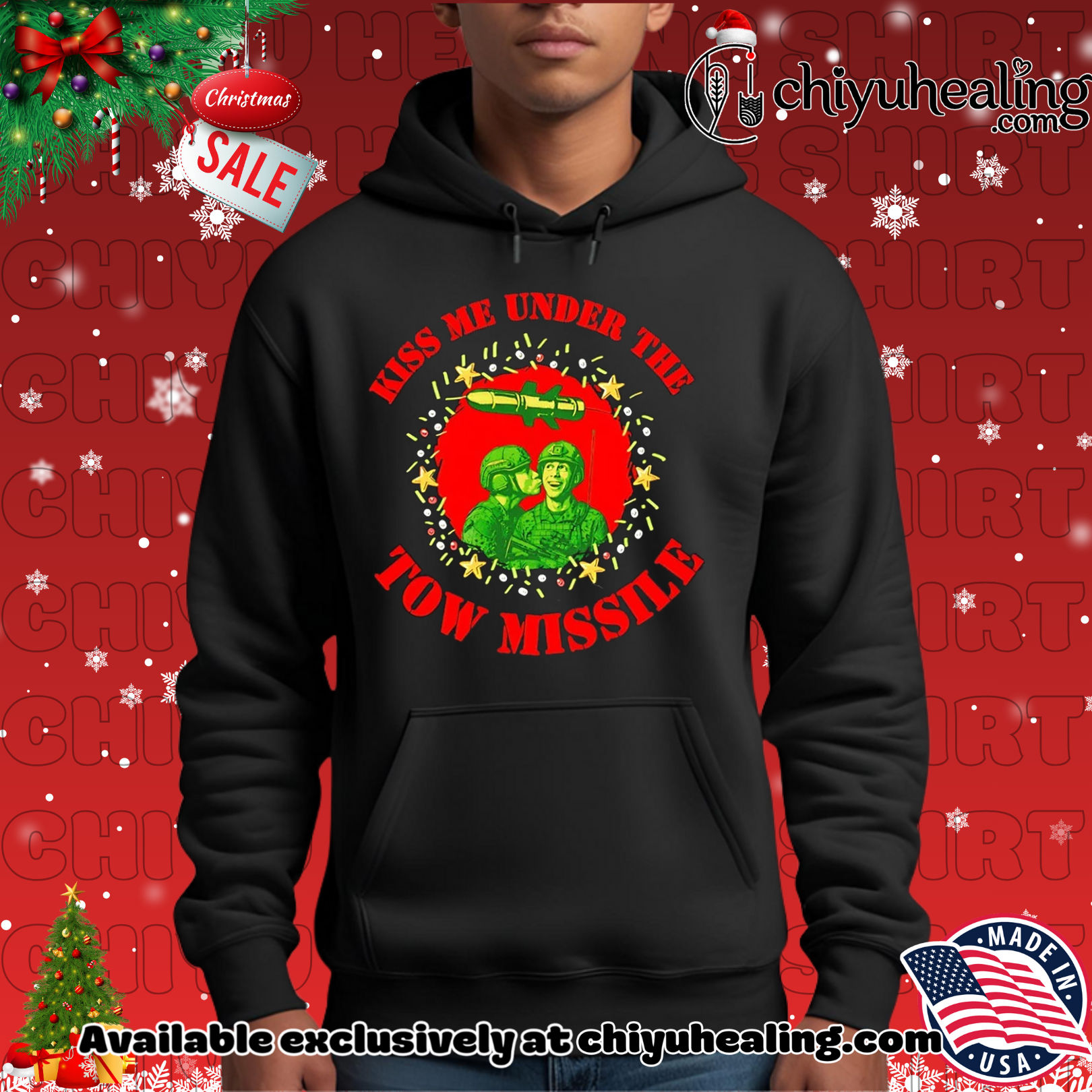 Kiss me under the tow missile War shirt, Hoodie, Sweatshirt, Poster Canvas, Mug, Ornaments 2 Kiss me under the tow missile War shirt, Hoodie, Sweatshirt, Poster Canvas, Mug, Ornaments