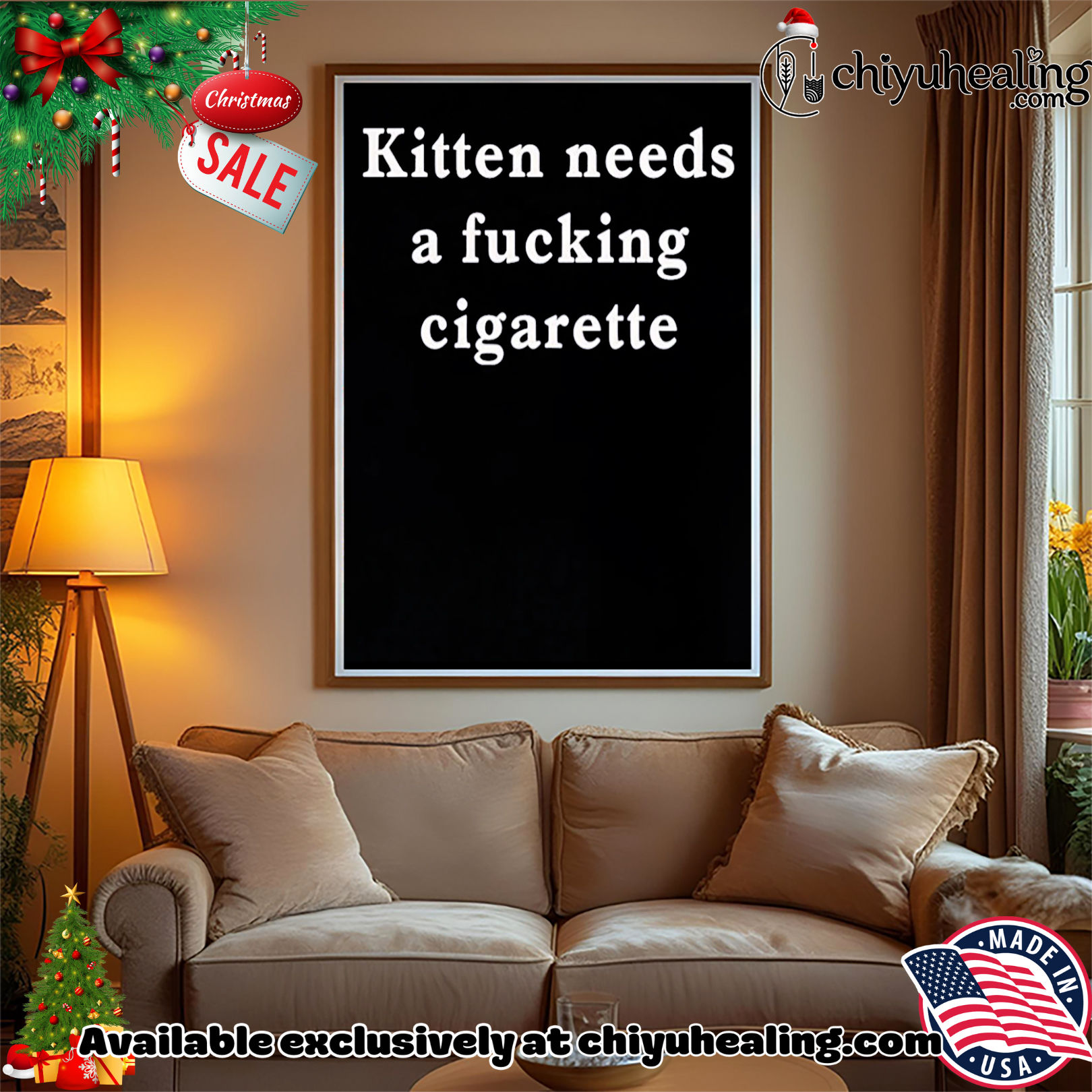 Kitten needs a fcking cigarette text shirt, Hoodie, Sweatshirt, Poster Canvas, Mug, Ornaments Kitten needs a fcking cigarette text shirt, Hoodie, Sweatshirt, Poster Canvas, Mug, Ornaments