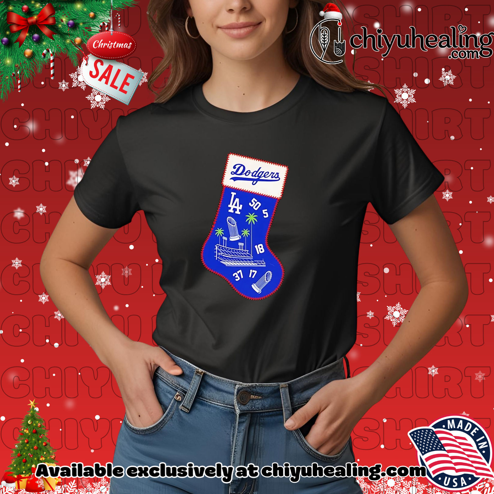 LA Dodgers 50 5 18 37 17 Christmas socks '25 shirt, Hoodie, Sweatshirt, Poster Canvas, Mug, Ornaments 7 LA Dodgers 50 5 18 37 17 Christmas socks '25 shirt, Hoodie, Sweatshirt, Poster Canvas, Mug, Ornaments