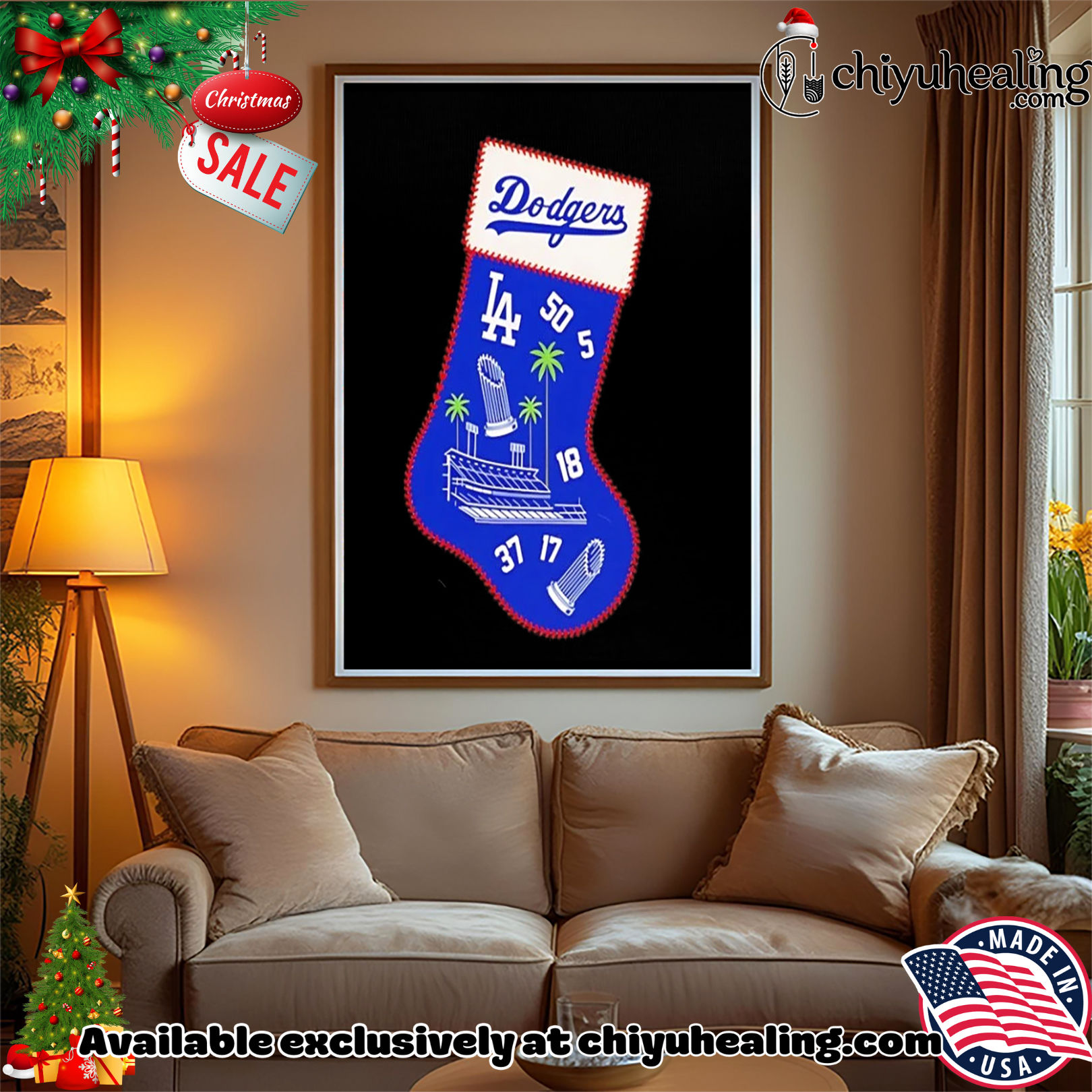 LA Dodgers 50 5 18 37 17 Christmas socks '25 shirt, Hoodie, Sweatshirt, Poster Canvas, Mug, Ornaments 15 LA Dodgers 50 5 18 37 17 Christmas socks 25 shirt Hoodie Sweatshirt Tank Top