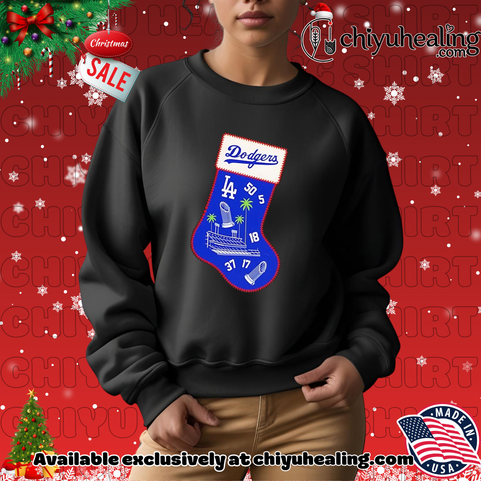 LA Dodgers 50 5 18 37 17 Christmas socks '25 shirt, Hoodie, Sweatshirt, Poster Canvas, Mug, Ornaments 14 LA Dodgers 50 5 18 37 17 Christmas socks 25 shirt Hoodie Sweatshirt