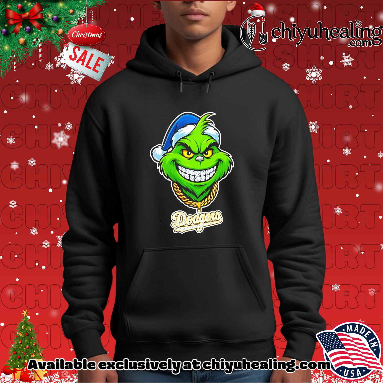 LA Dodgers The Grinch diamond teeth big head Christmas '25 shirt, Hoodie, Sweatshirt, Poster Canvas, Mug, Ornaments 2 LA Dodgers The Grinch diamond teeth big head Christmas '25 shirt, Hoodie, Sweatshirt, Poster Canvas, Mug, Ornaments