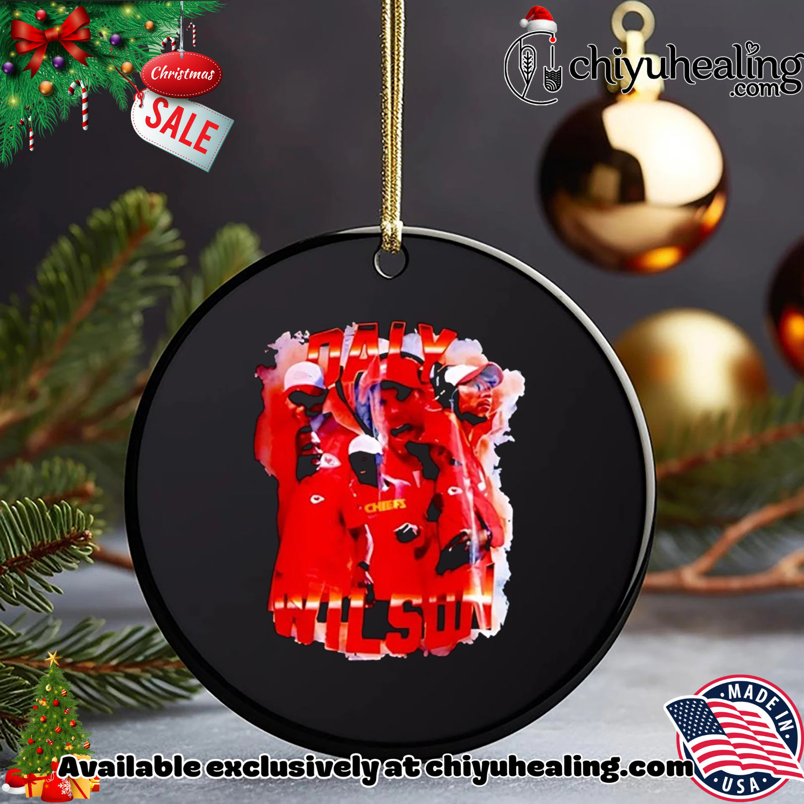 Leo Chenal Daly and Wilson graphic Christmas ornament, Hoodie, Sweatshirt, Poster Canvas, Mug, Ornaments Leo Chenal Daly and Wilson graphic Christmas ornament, Hoodie, Sweatshirt, Poster Canvas, Mug, Ornaments