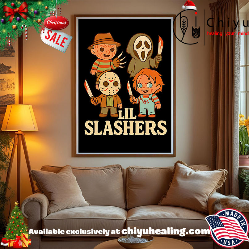 Lil Slashers horror characters shirt, Hoodie, Sweatshirt, Poster Canvas, Mug, Ornaments Lil Slashers horror characters shirt, Hoodie, Sweatshirt, Poster Canvas, Mug, Ornaments