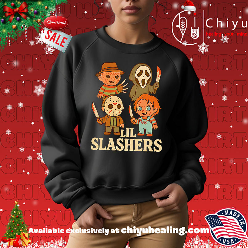 Lil Slashers horror characters shirt, Hoodie, Sweatshirt, Poster Canvas, Mug, Ornaments Lil Slashers horror characters shirt, Hoodie, Sweatshirt, Poster Canvas, Mug, Ornaments
