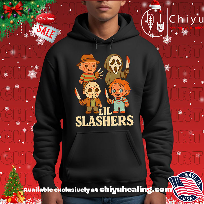 Lil Slashers horror characters shirt, Hoodie, Sweatshirt, Poster Canvas, Mug, Ornaments 2 Lil Slashers horror characters shirt, Hoodie, Sweatshirt, Poster Canvas, Mug, Ornaments