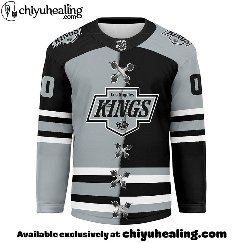 Los Angeles Kings - Premium NHL Personalized Split Color Hockey Jersey