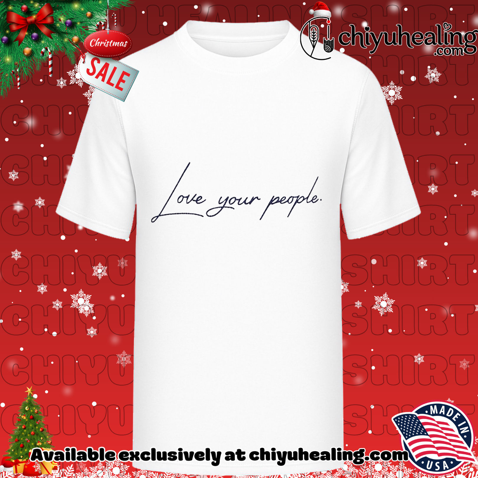 Love your people Christmas ornament, Hoodie, Sweatshirt, Poster Canvas, Mug, Ornaments