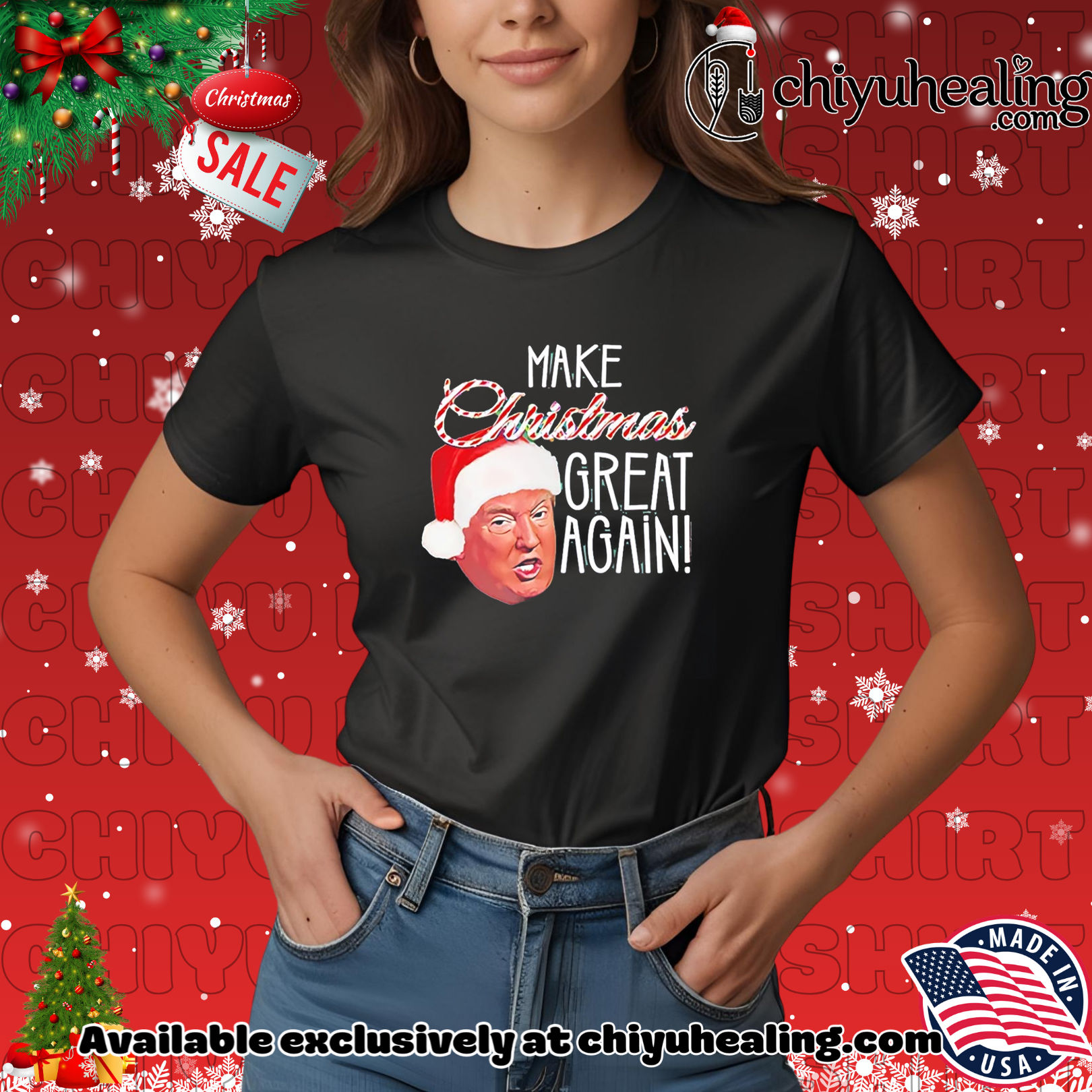 Make Christmas Great Again Trump Santa hat '25 shirt, Hoodie, Sweatshirt, Poster Canvas, Mug, Ornaments 7 Make Christmas Great Again Trump Santa hat '25 shirt, Hoodie, Sweatshirt, Poster Canvas, Mug, Ornaments