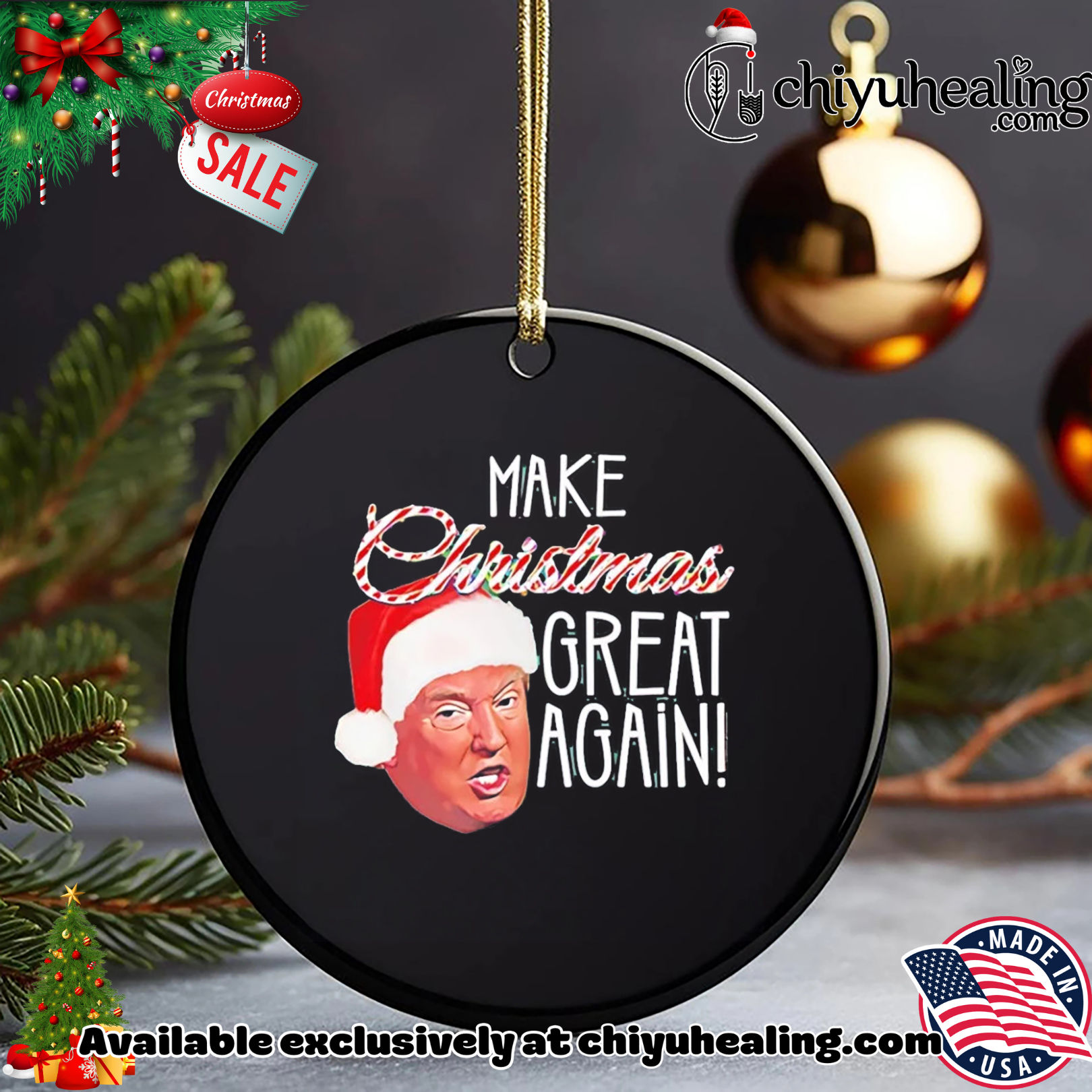 Make Christmas Great Again Trump Santa hat '25 shirt, Hoodie, Sweatshirt, Poster Canvas, Mug, Ornaments 15 Make Christmas Great Again Trump Santa hat 25 shirt Hoodie Sweatshirt Tank Top