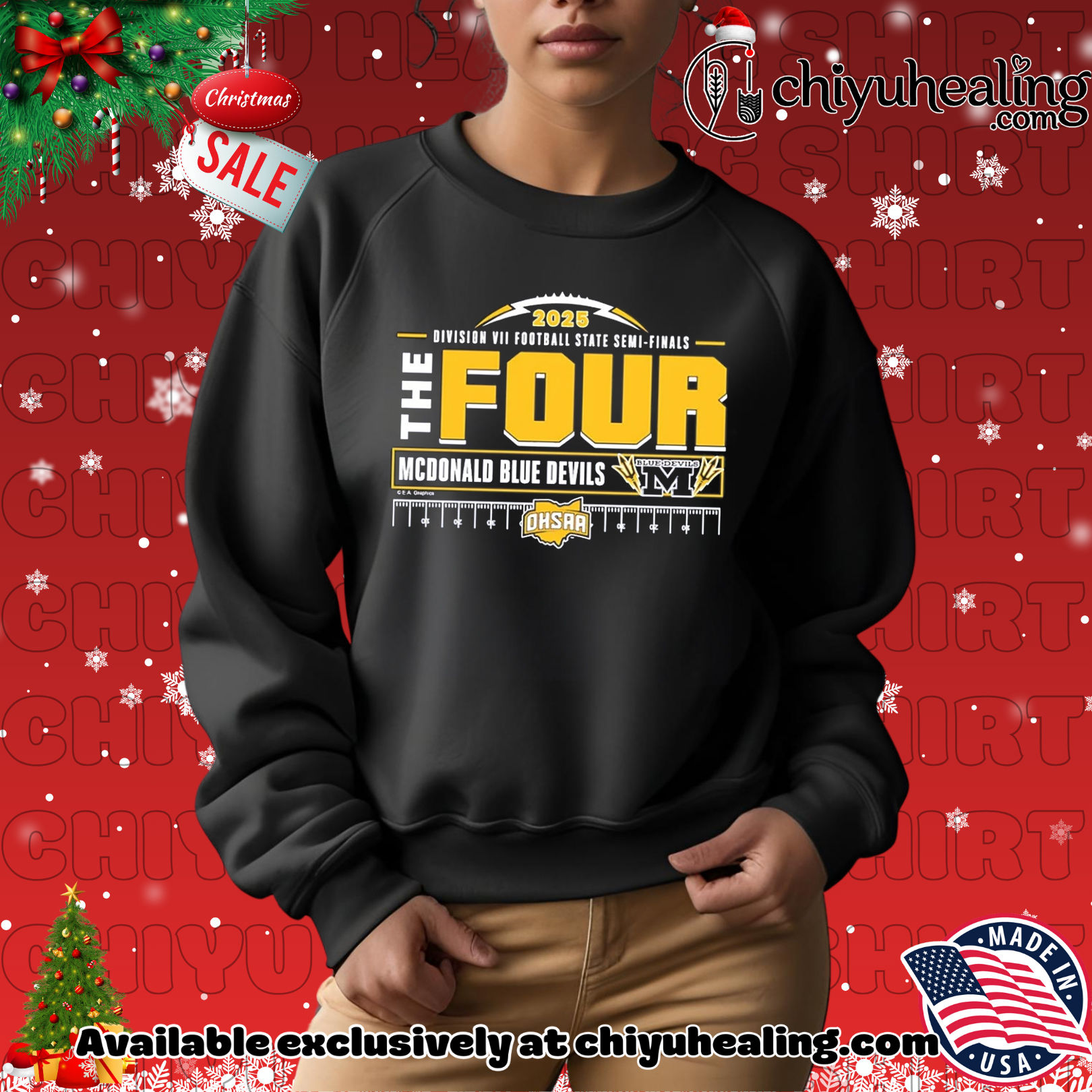 McDonald Blue Devils 2025 MHSAA Football D7 The Four shirt, Hoodie, Sweatshirt, Poster Canvas, Mug, Ornaments 2 McDonald Blue Devils 2025 MHSAA Football D7 The Four shirt, Hoodie, Sweatshirt, Poster Canvas, Mug, Ornaments