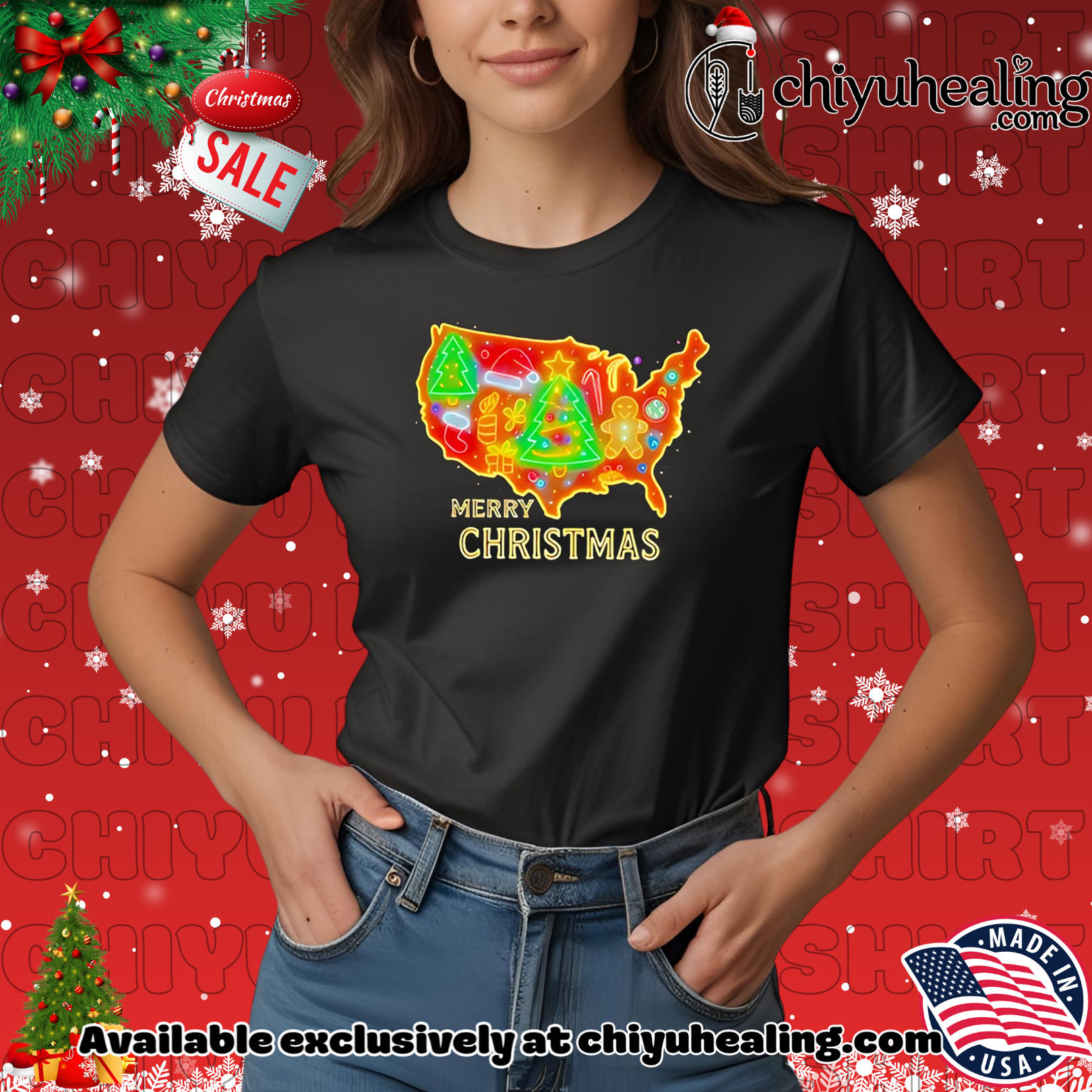 Merry Christmas America Map neon shirt, Hoodie, Sweatshirt, Poster Canvas, Mug, Ornaments 7 Merry Christmas America Map neon shirt, Hoodie, Sweatshirt, Poster Canvas, Mug, Ornaments